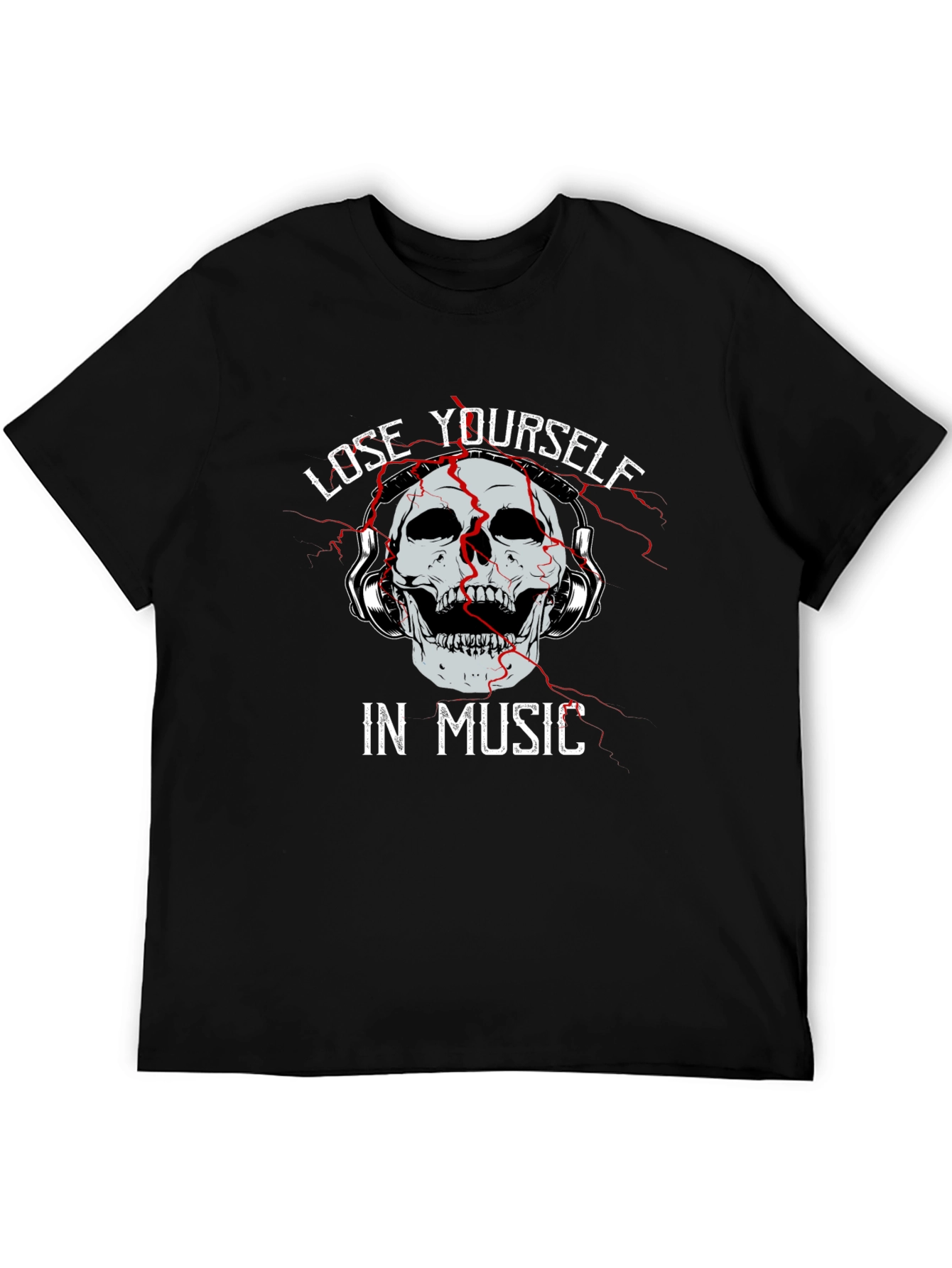 Lose Yourself in Music Graphic T-Shirt