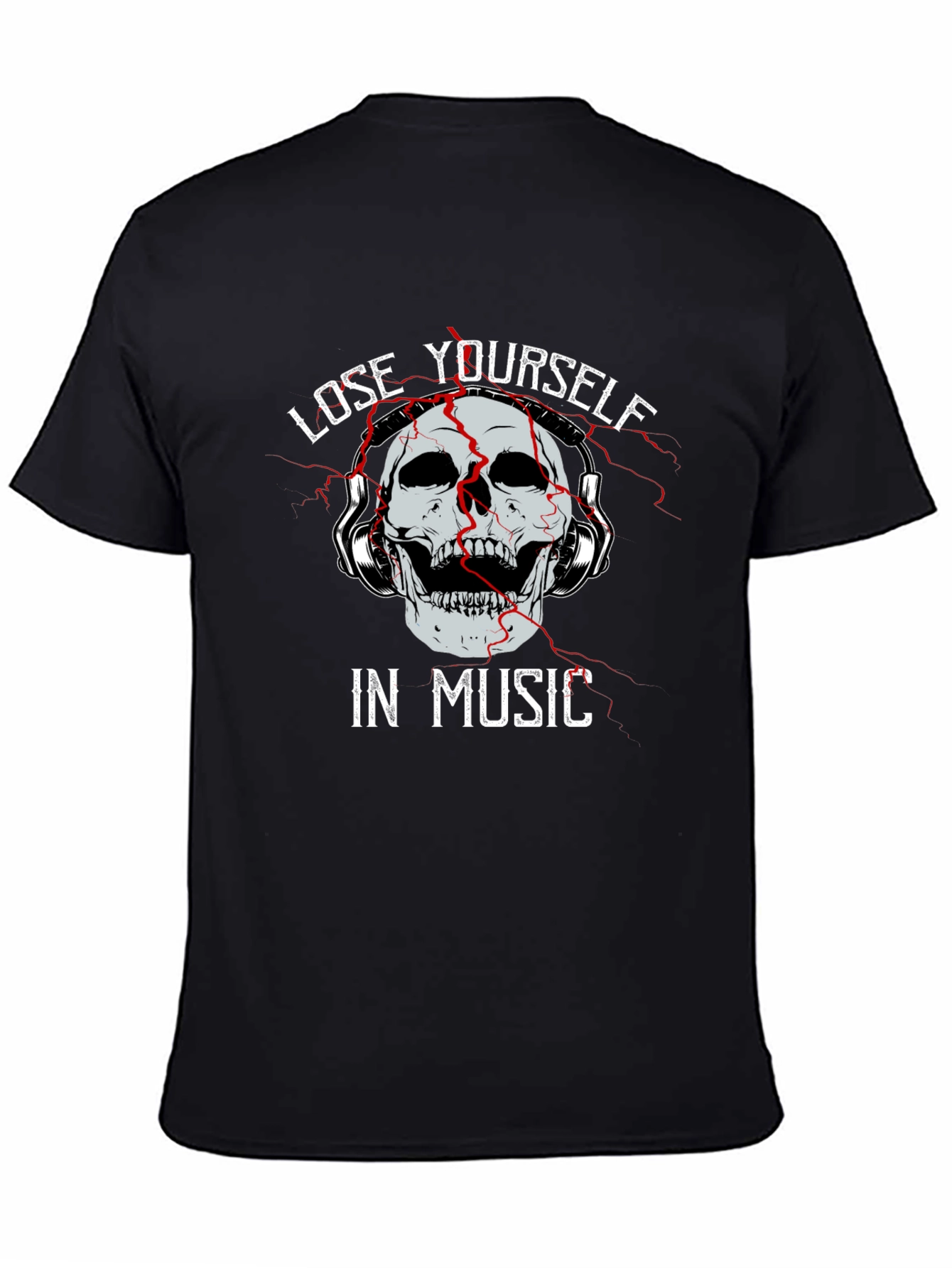 Lose Yourself in Music Graphic T-Shirt