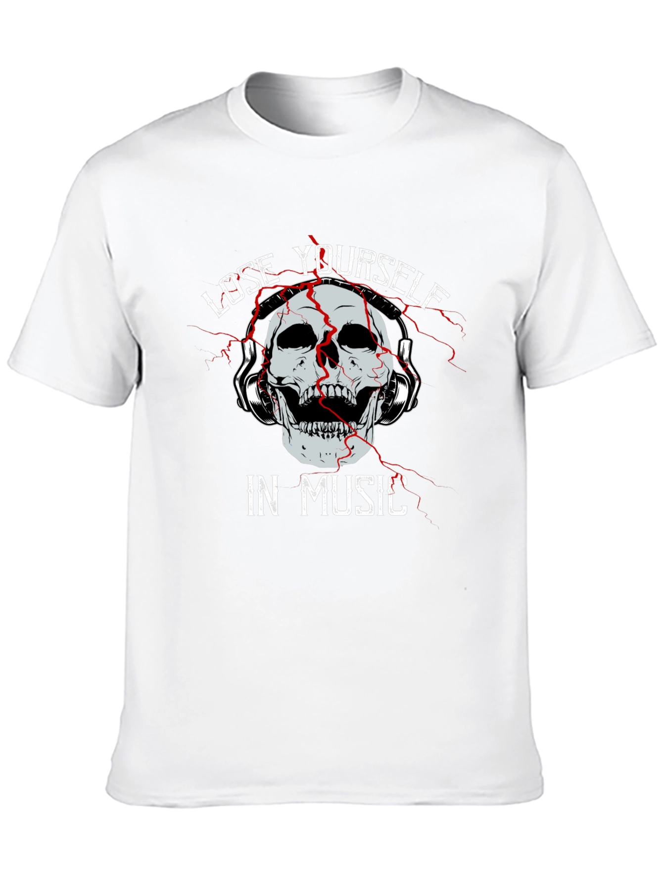 Lose Yourself in Music Graphic T-Shirt