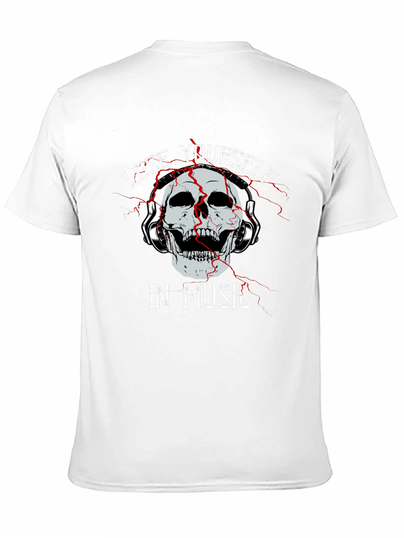 Lose Yourself in Music Graphic T-Shirt