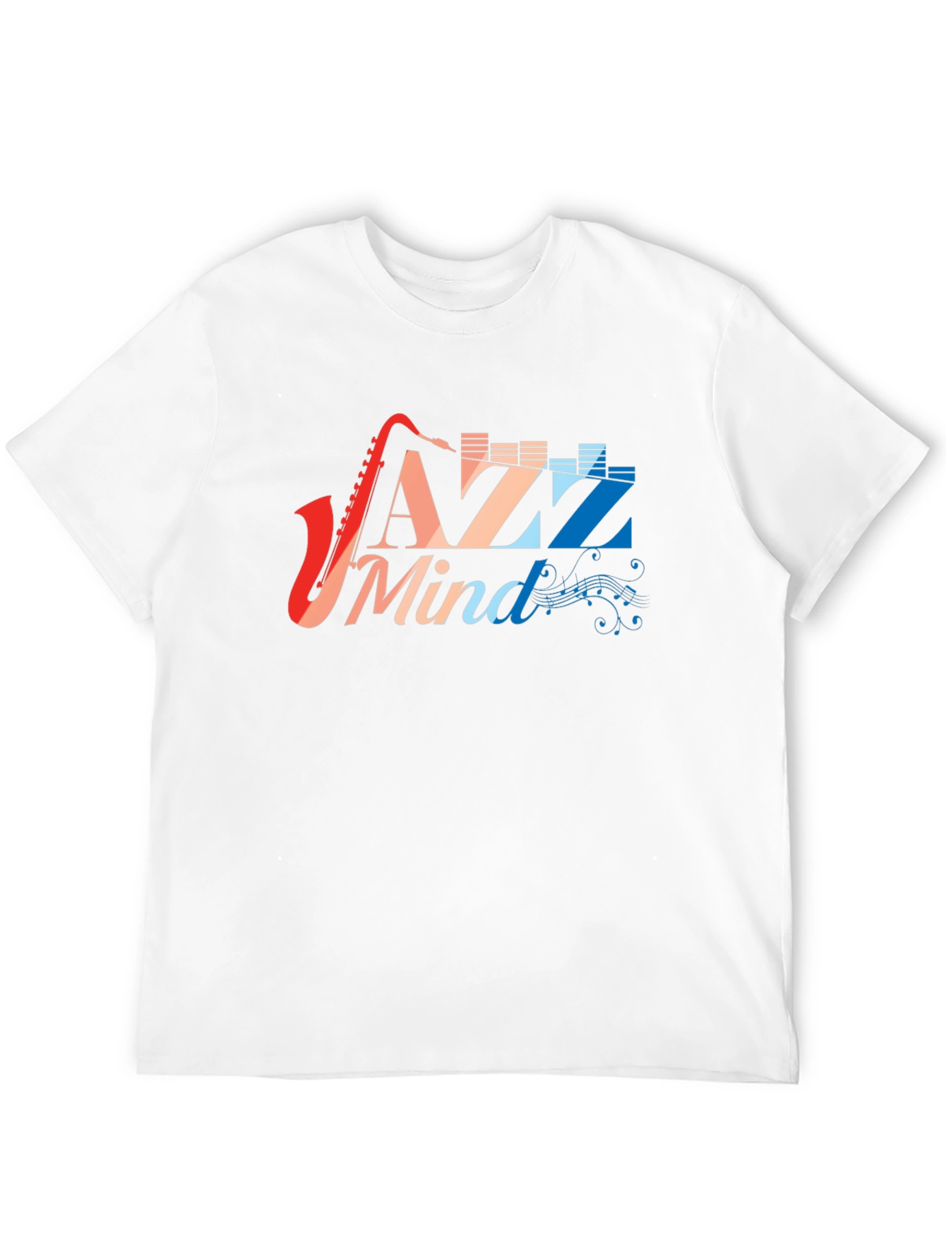 Jazz Mind Black T-Shirt - Music Lover Tee