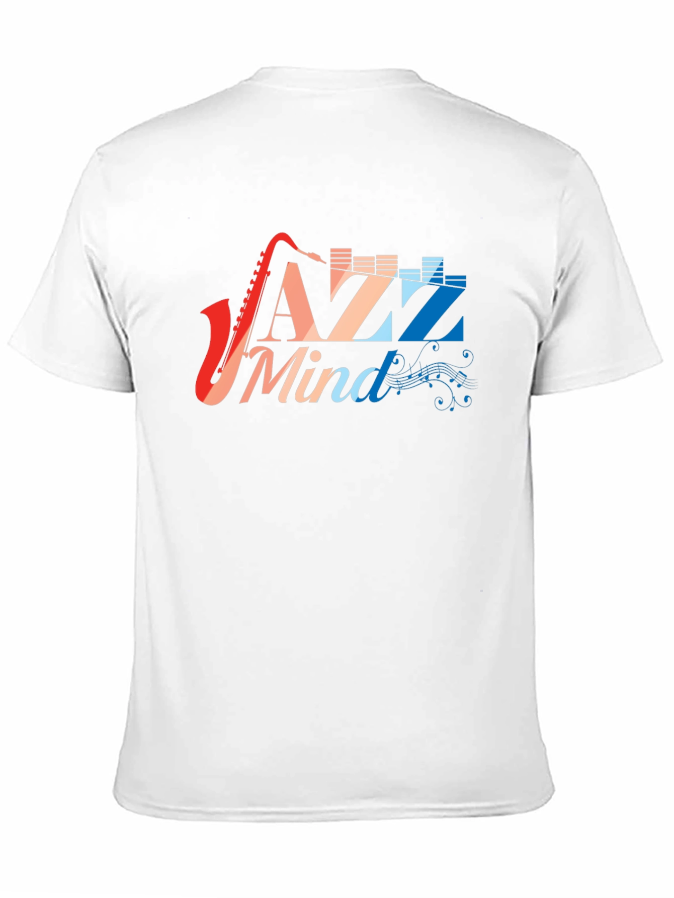 Jazz Mind Black T-Shirt - Music Lover Tee