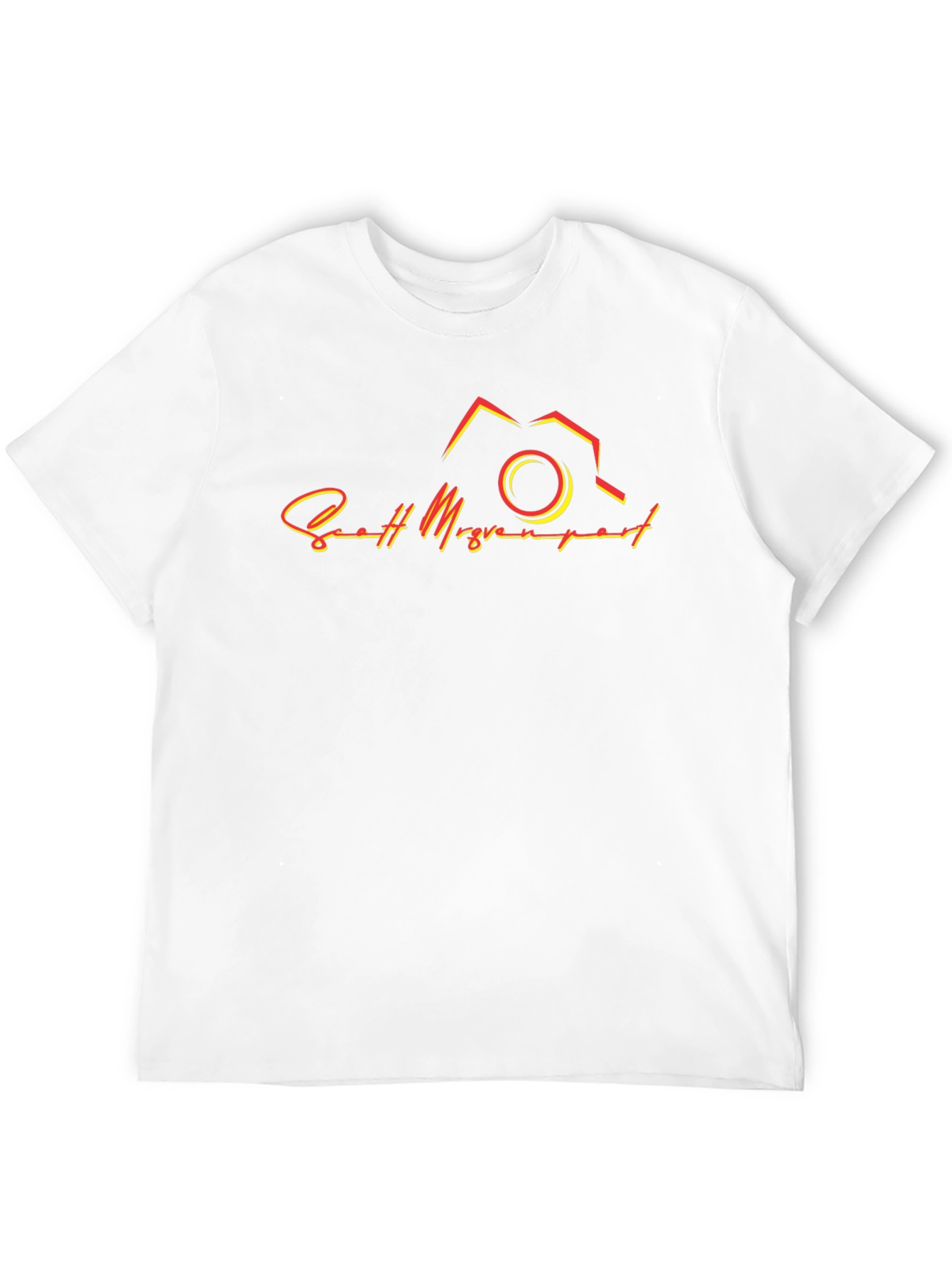 Stylish Black Graphic T-Shirt for Photography Lovers