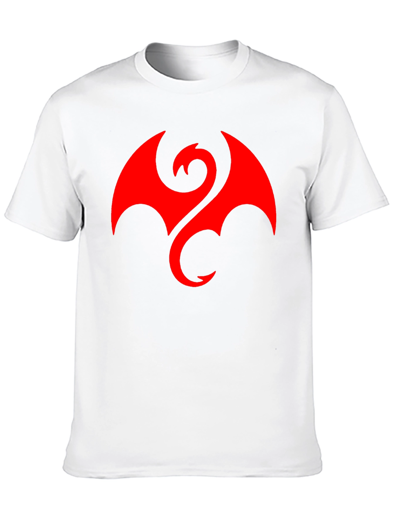 Iron Fist Dragon Logo Black T-Shirt