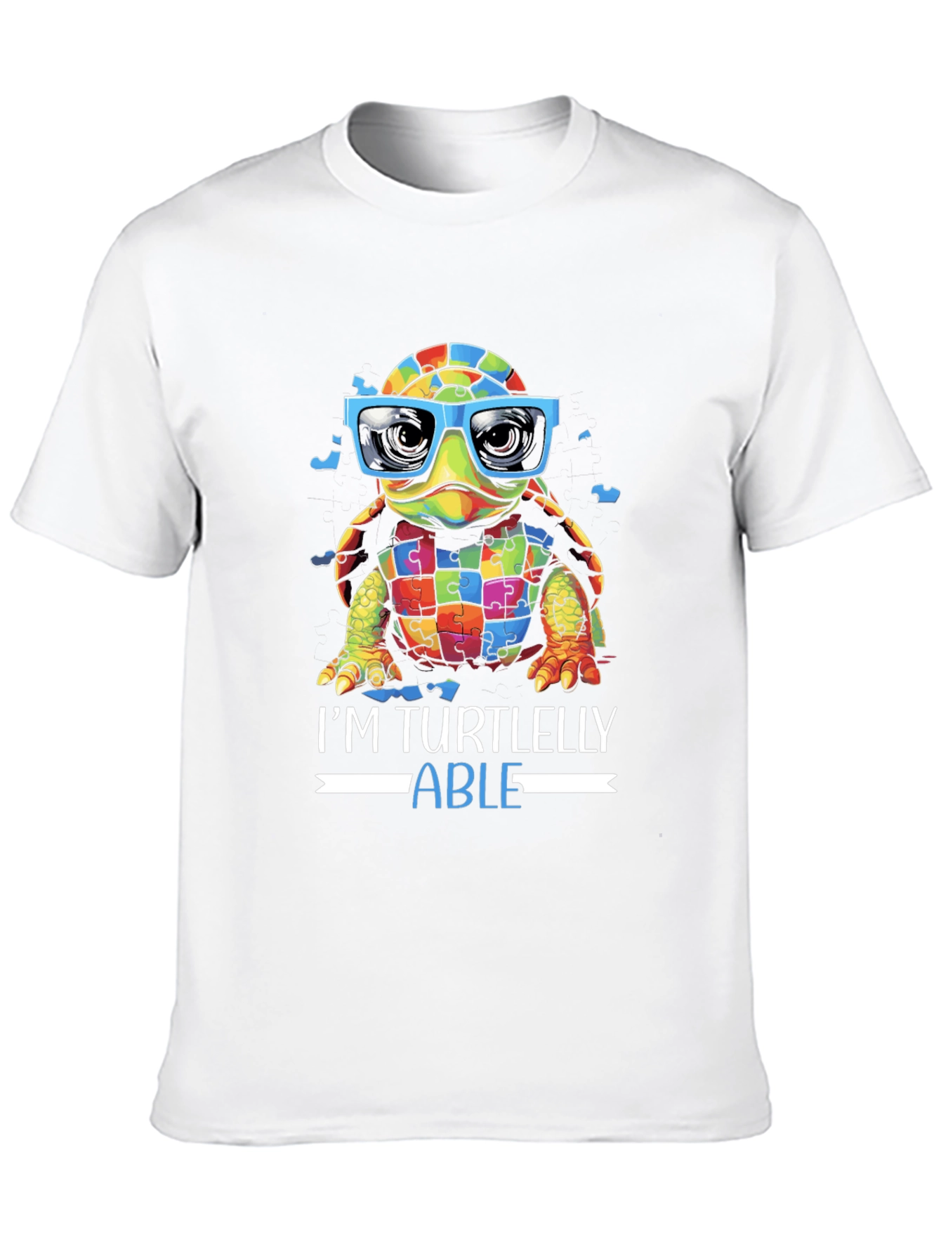 Im Turtlely Able T-Shirt Autism Awareness
