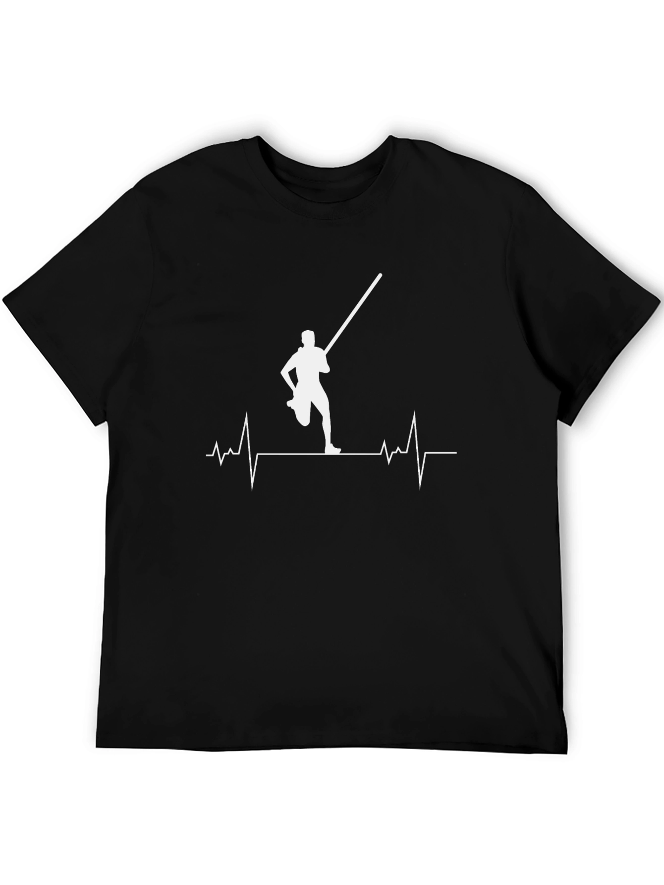 Pole Vault Heartbeat T-Shirt - Athletes Passion