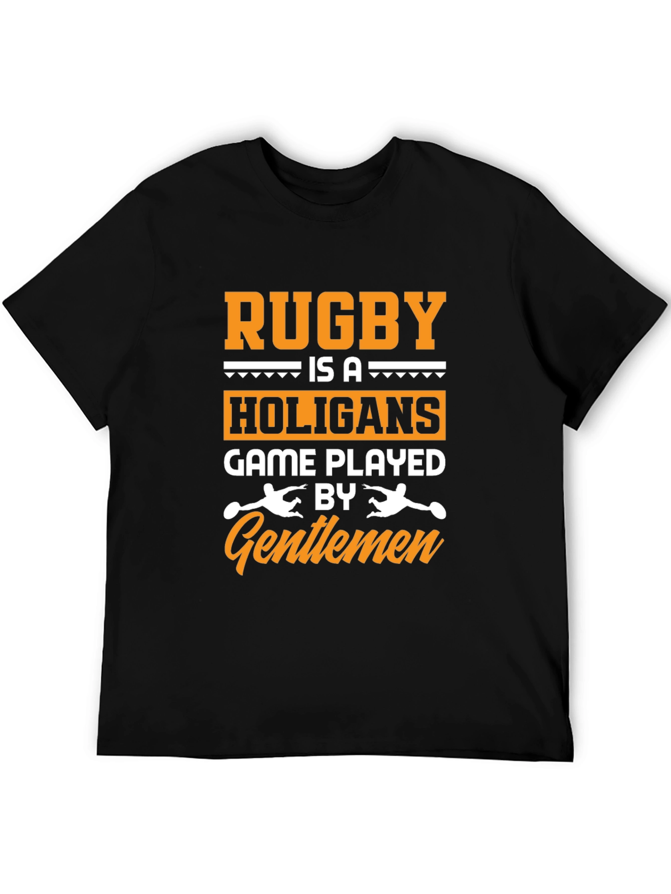 Rugby Holigans Game Graphic T-Shirt