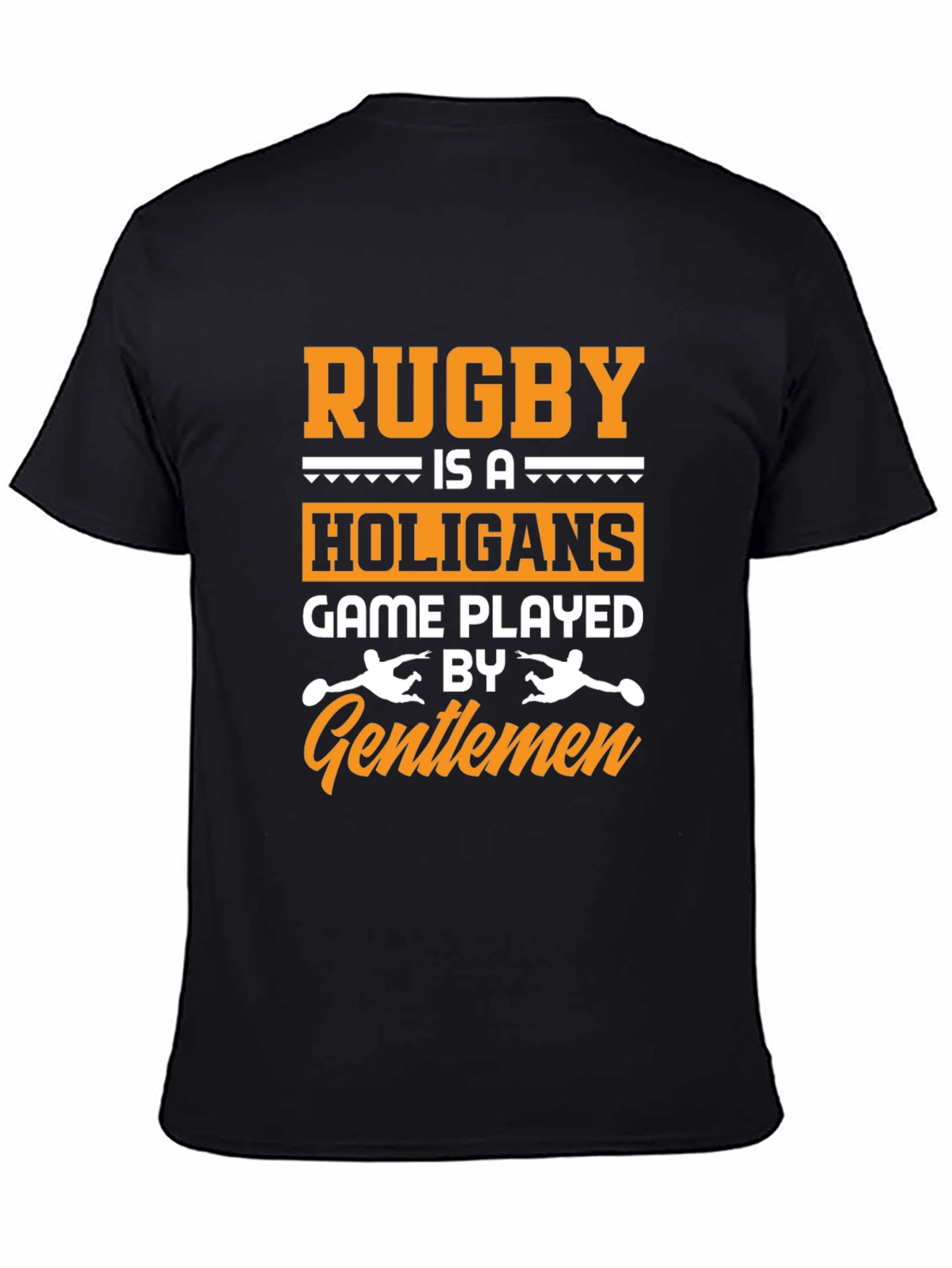 Rugby Holigans Game Graphic T-Shirt