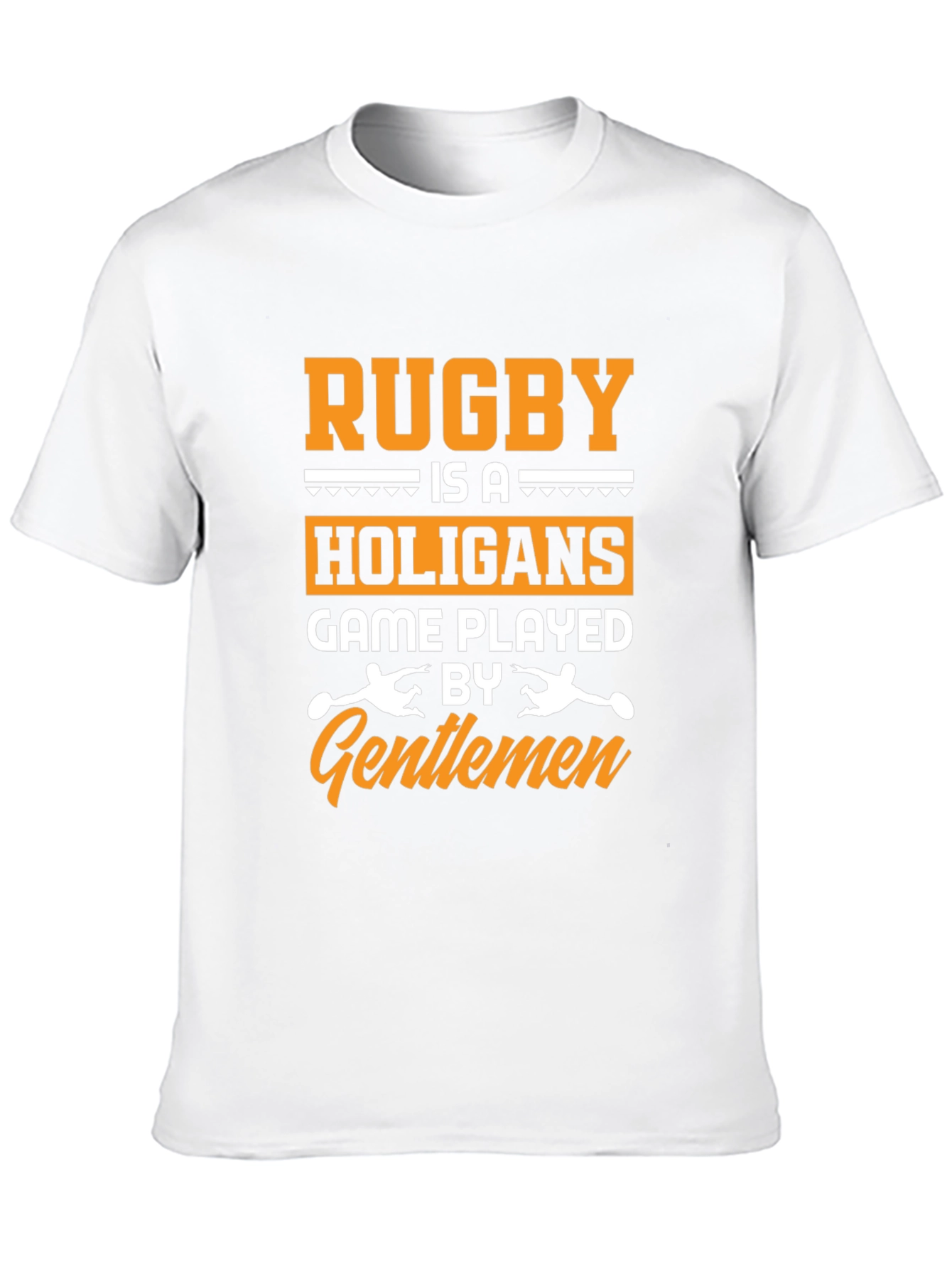 Rugby Holigans Game Graphic T-Shirt