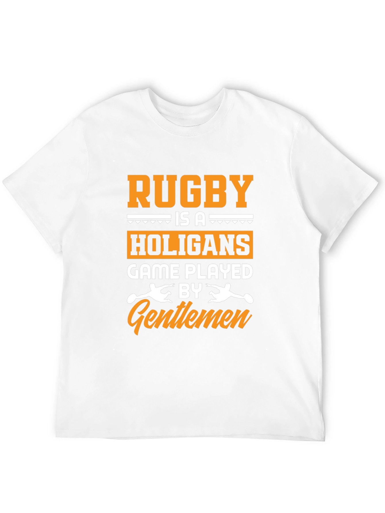 Rugby Holigans Game Graphic T-Shirt