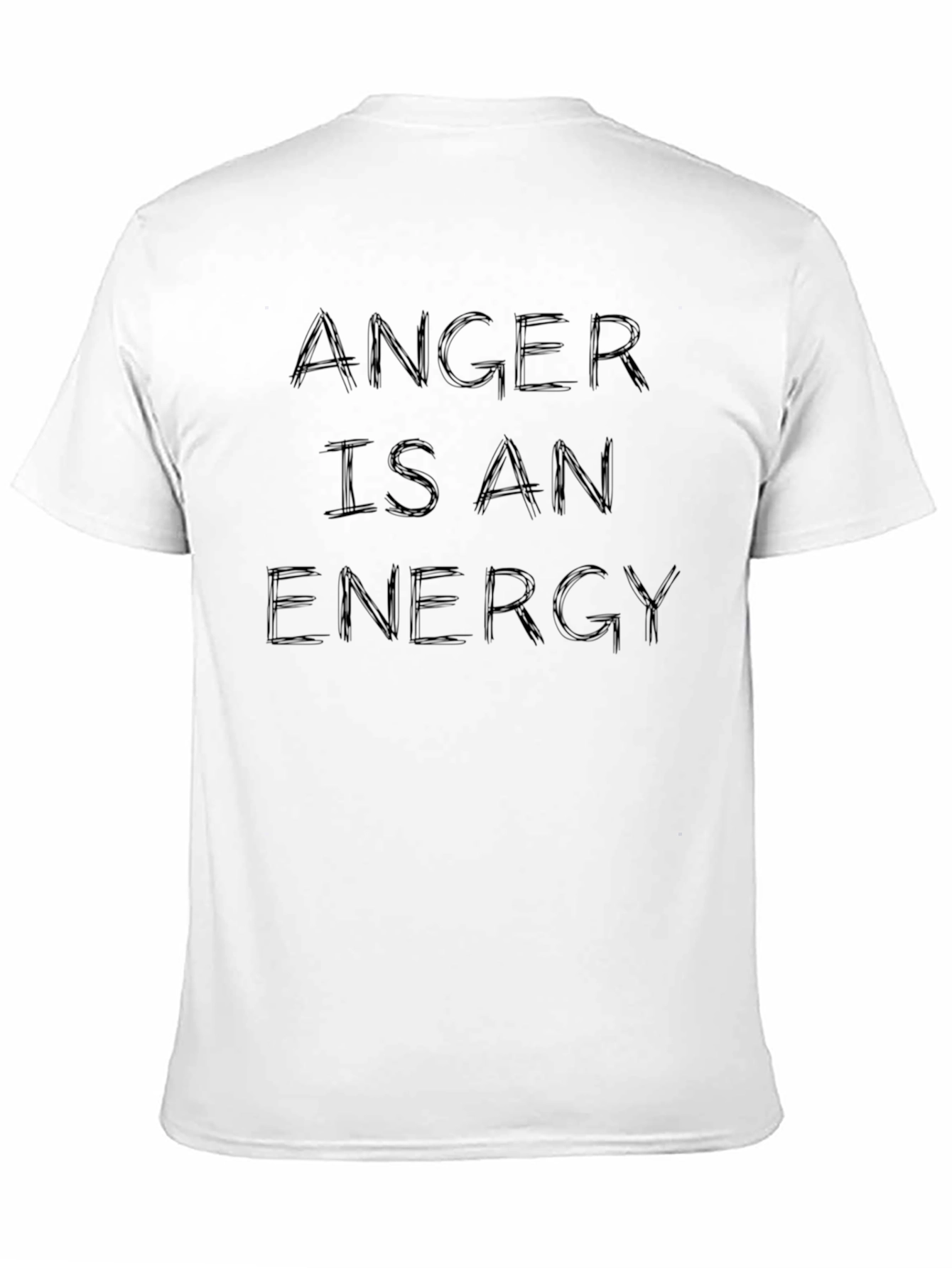 Anger is an Energy Graphic T-Shirt - Black