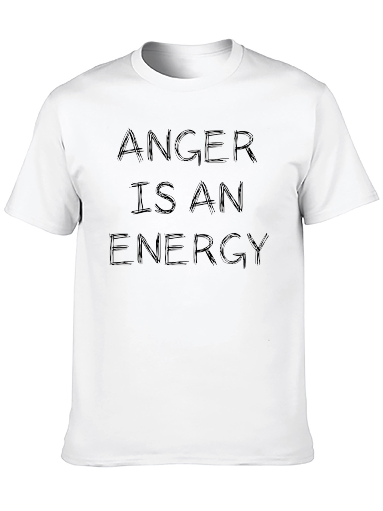 Anger is an Energy Graphic T-Shirt - Black