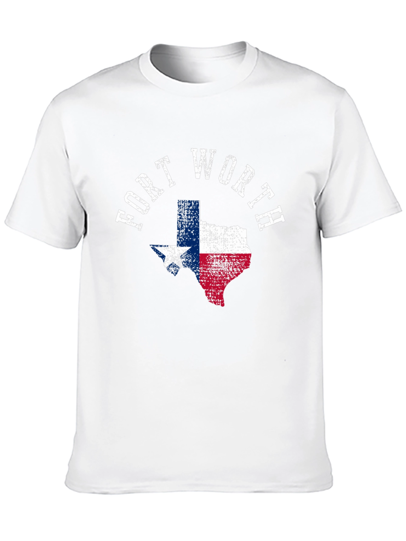 Fort Worth Texas Flag Graphic Tee