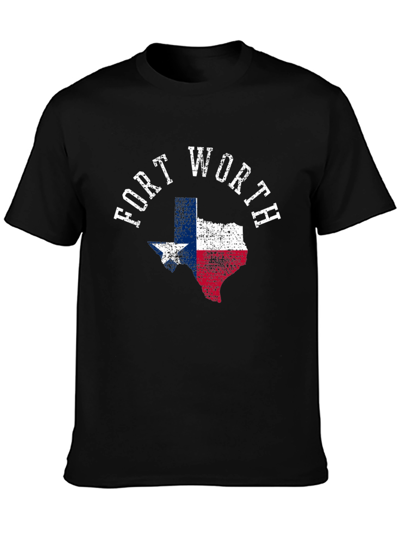 Fort Worth Texas Flag Graphic Tee