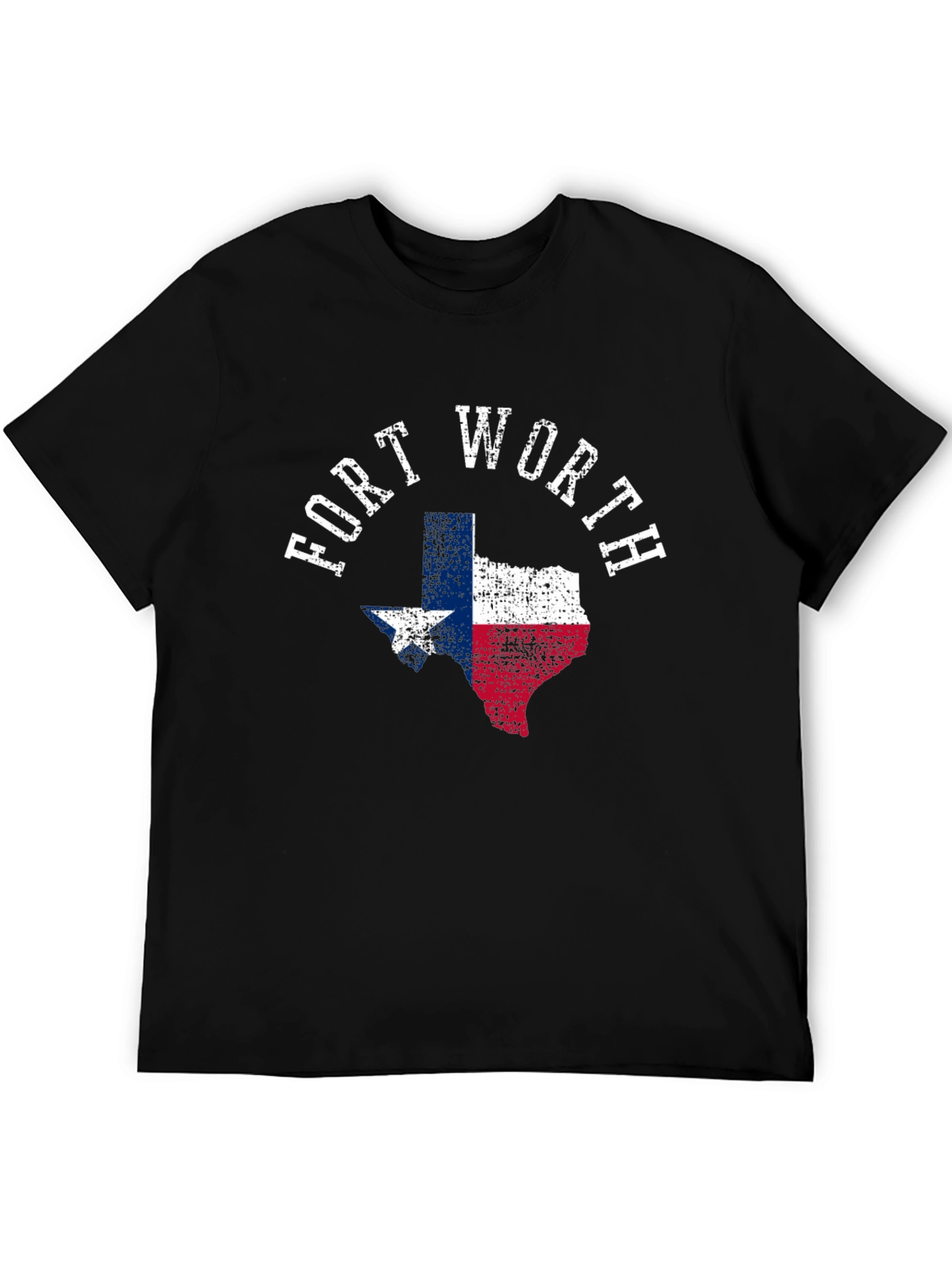 Fort Worth Texas Flag Graphic Tee