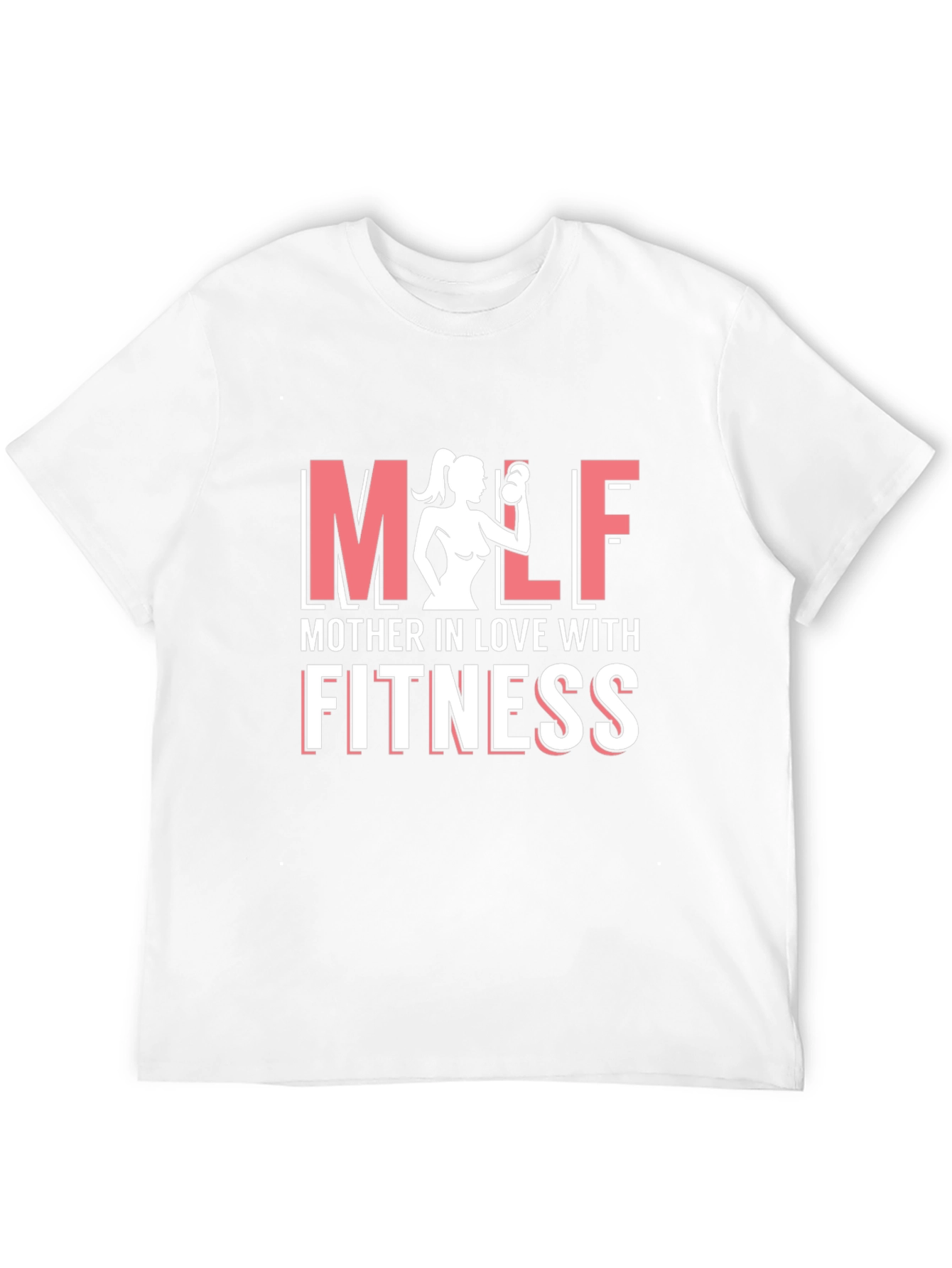 MILF Mother Fitness Black Graphic Tee