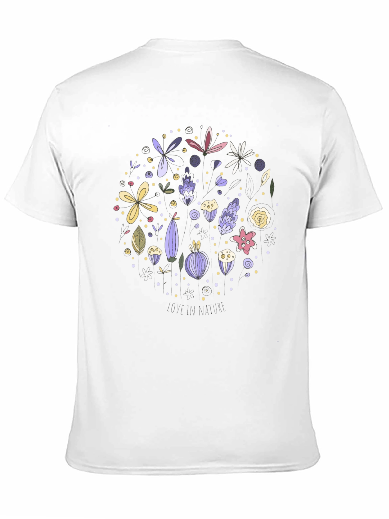 Nature Lover Black Cotton Tee