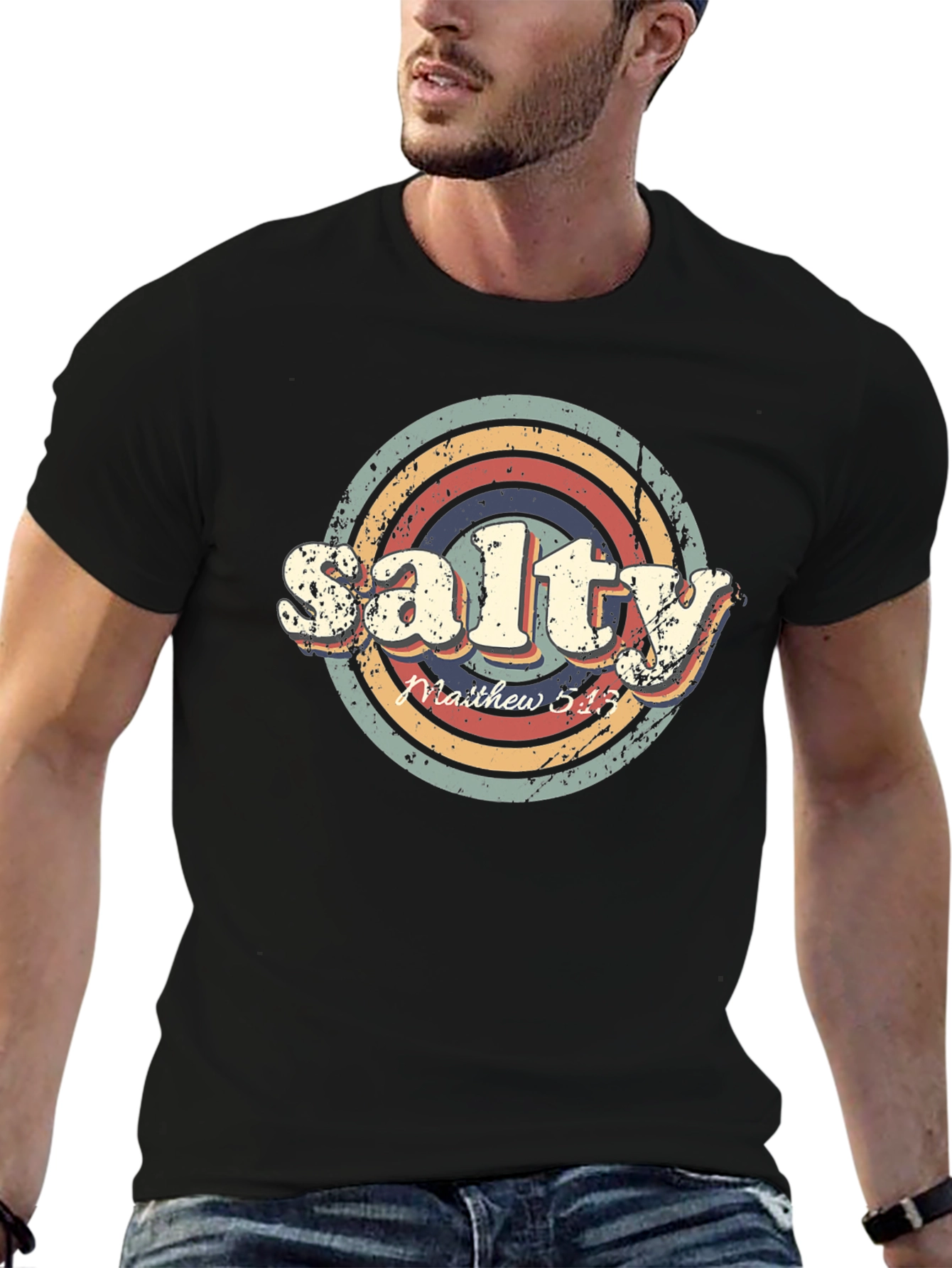 Salty Matthew 5:13 Graphic T-Shirt