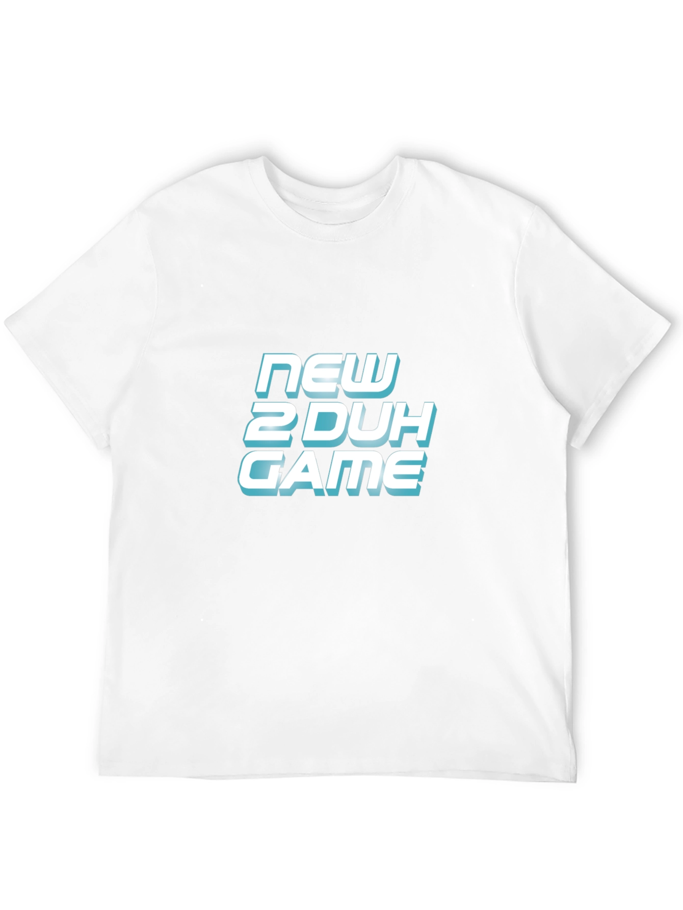 New 2 Duh Game Black T-Shirt