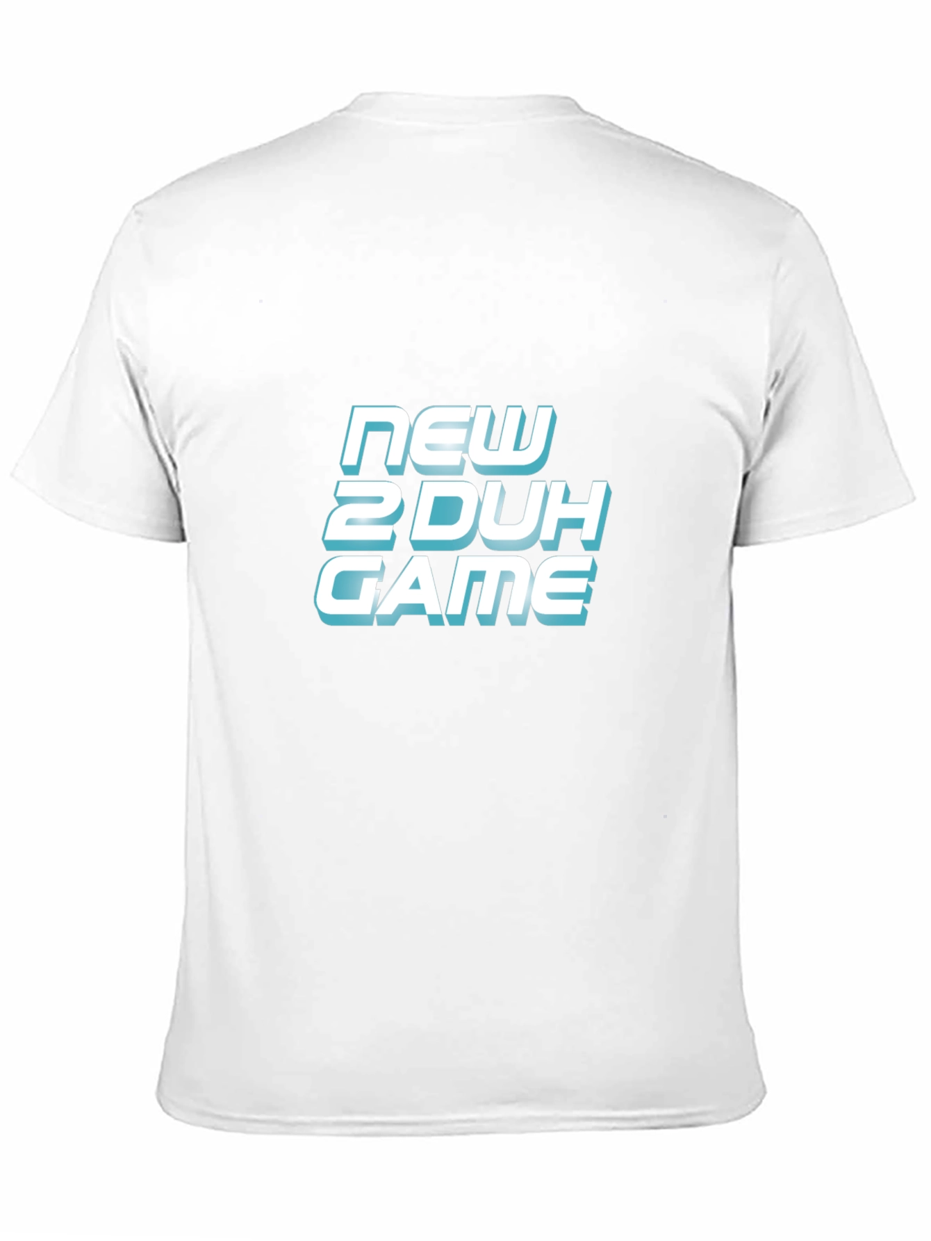 New 2 Duh Game Black T-Shirt