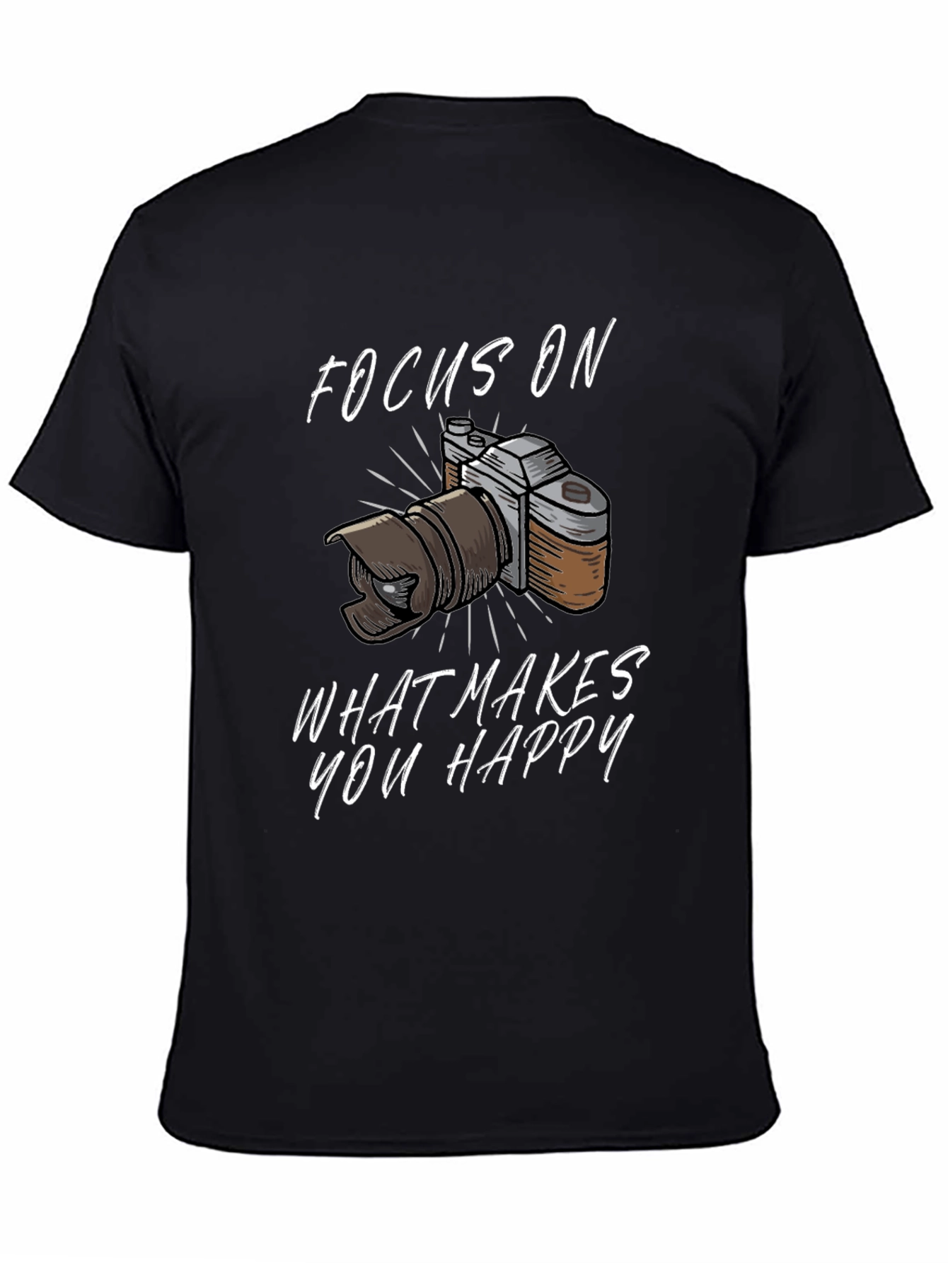 Focus On What Makes You Happy Graphic Tee