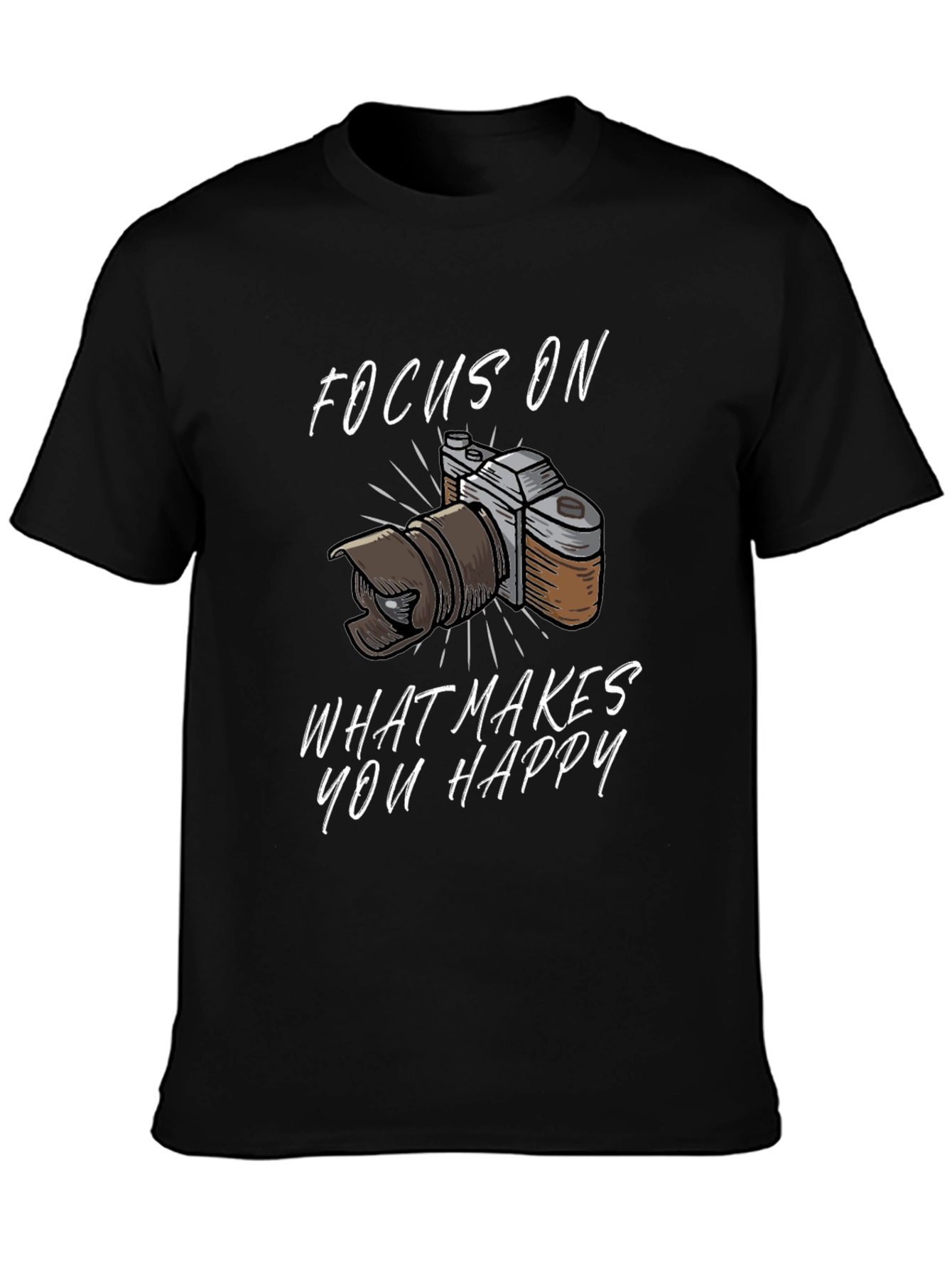 Focus On What Makes You Happy Graphic Tee
