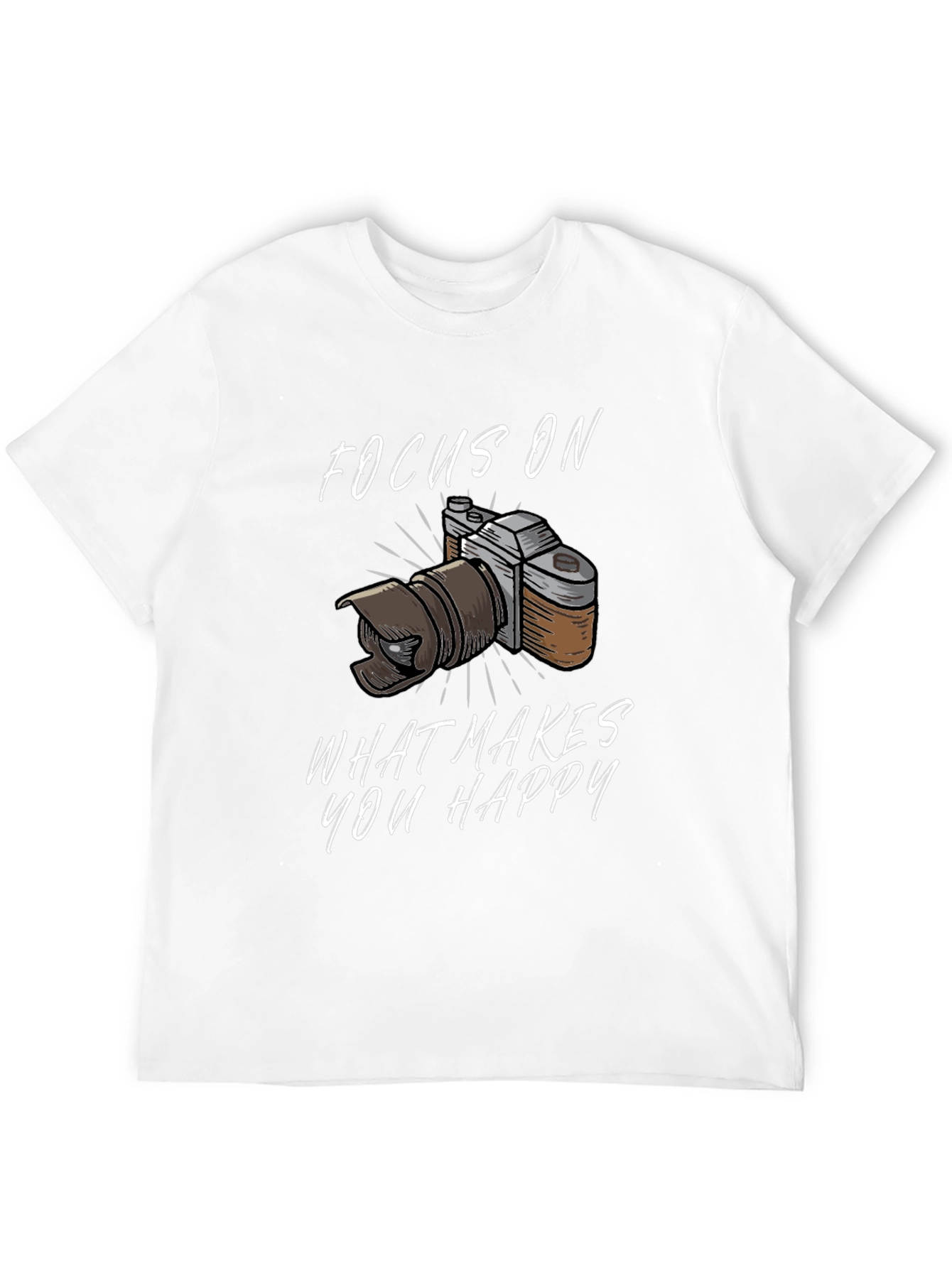 Focus On What Makes You Happy Graphic Tee
