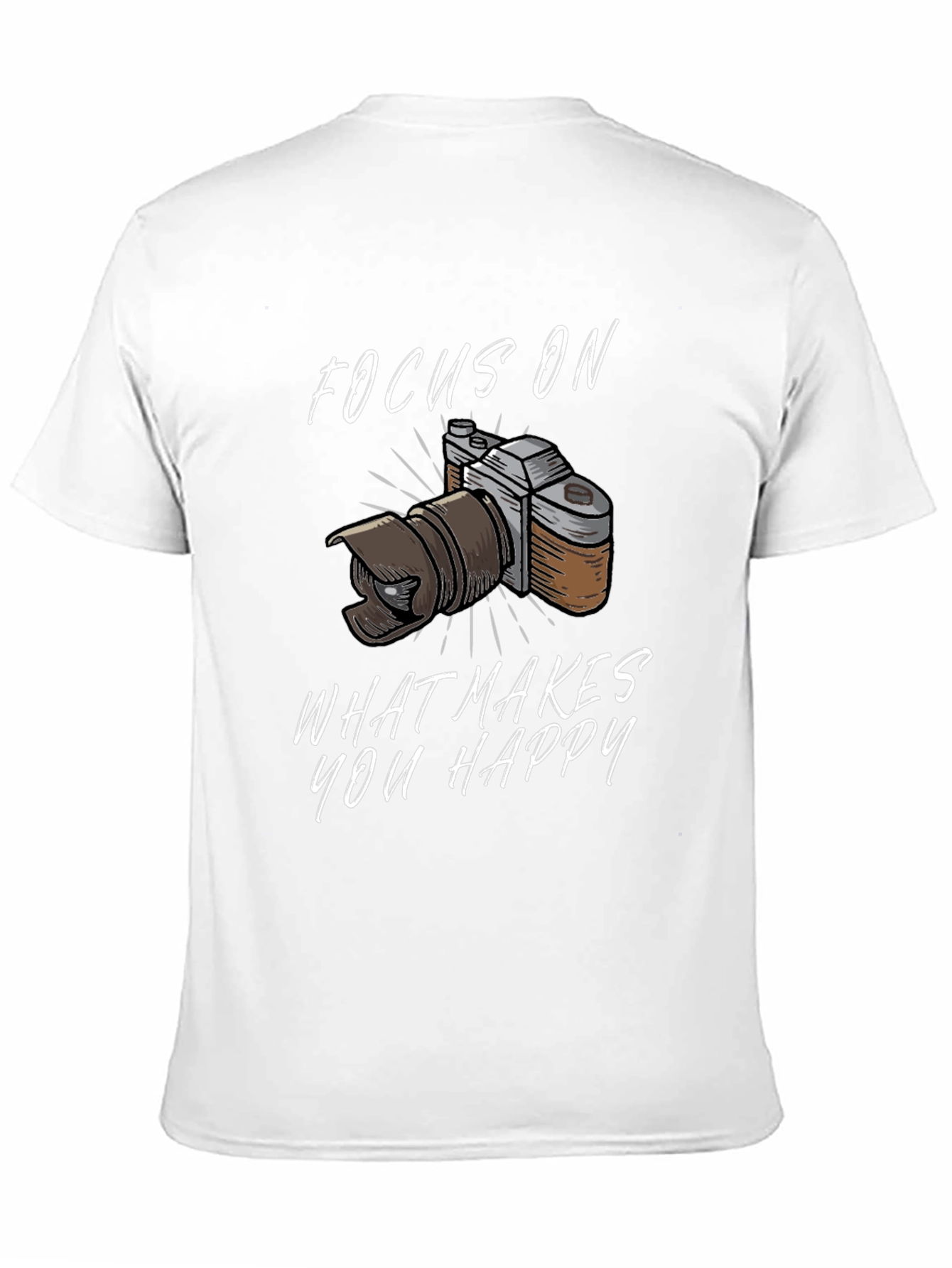 Focus On What Makes You Happy Graphic Tee