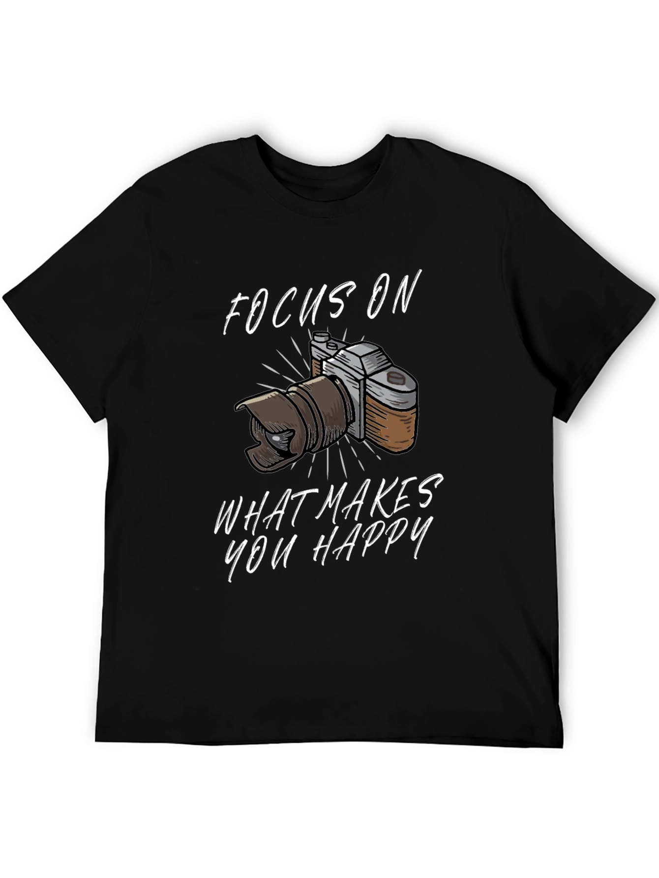 Focus On What Makes You Happy Graphic Tee
