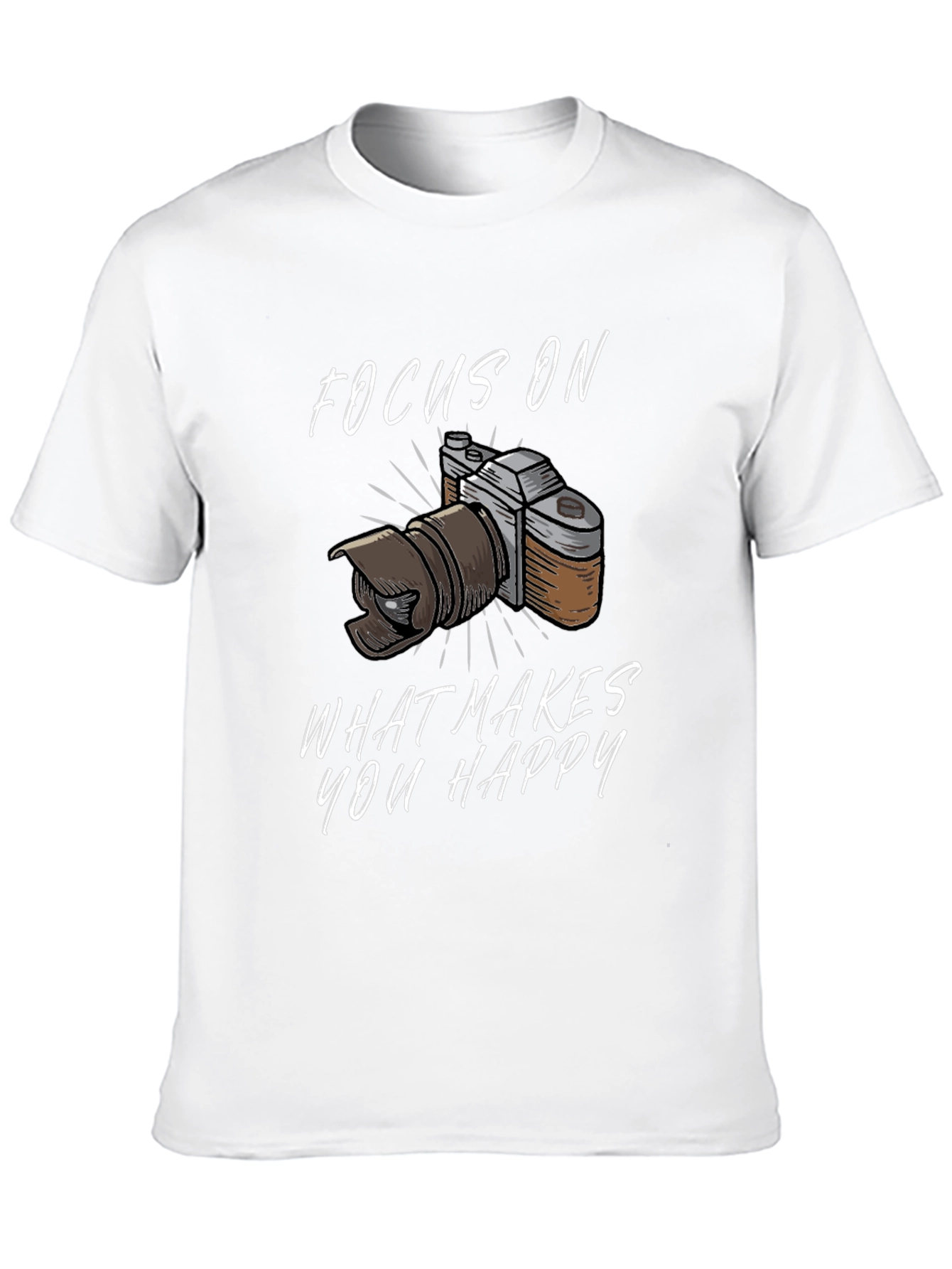 Focus On What Makes You Happy Graphic Tee