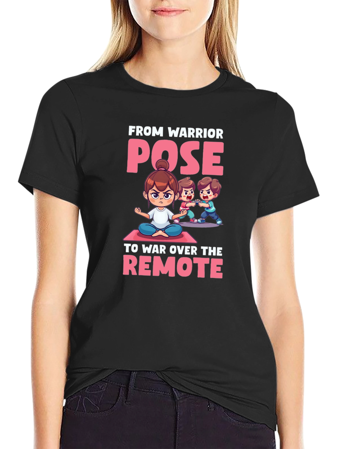 Warrior Pose Remote War T-Shirt