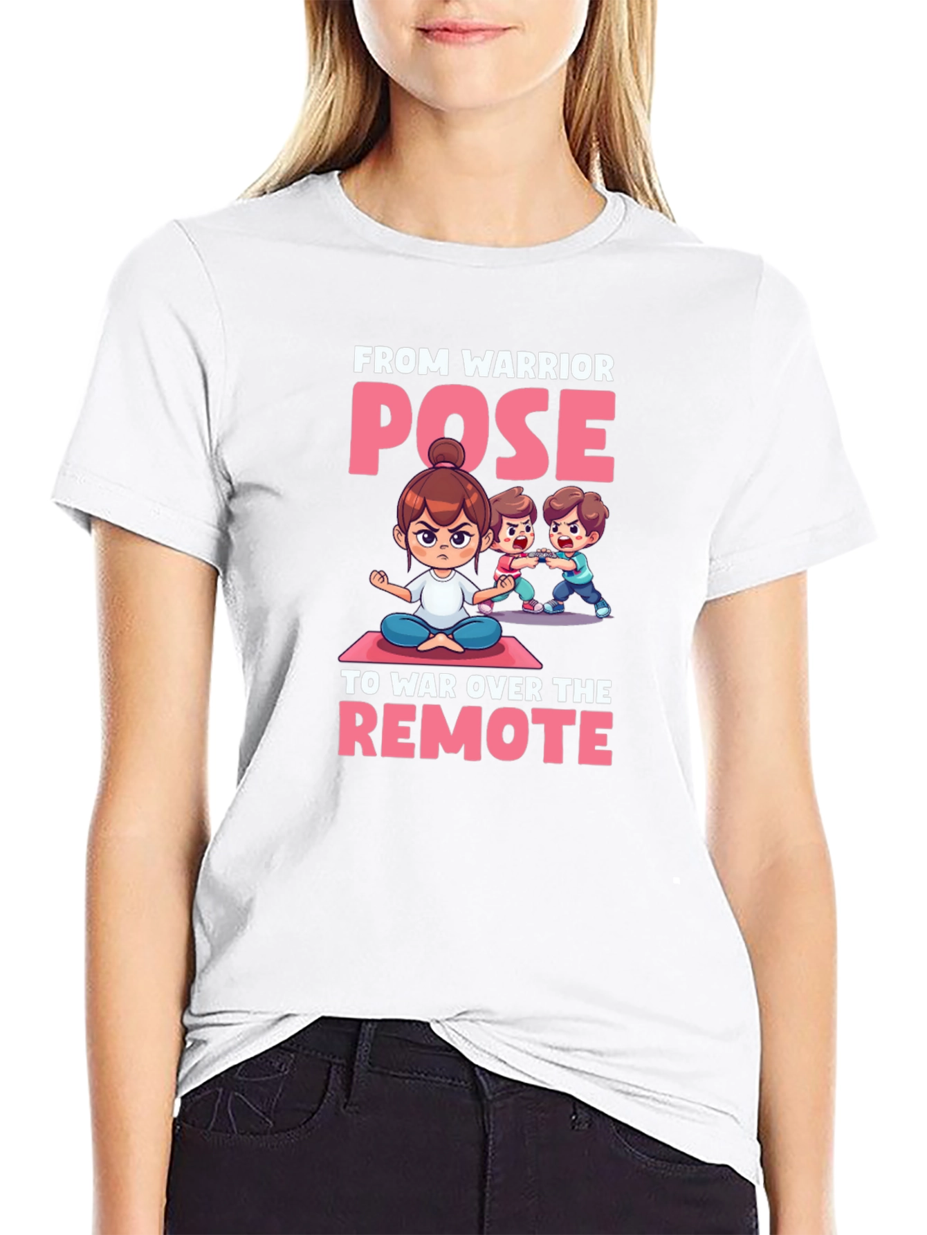 Warrior Pose Remote War T-Shirt