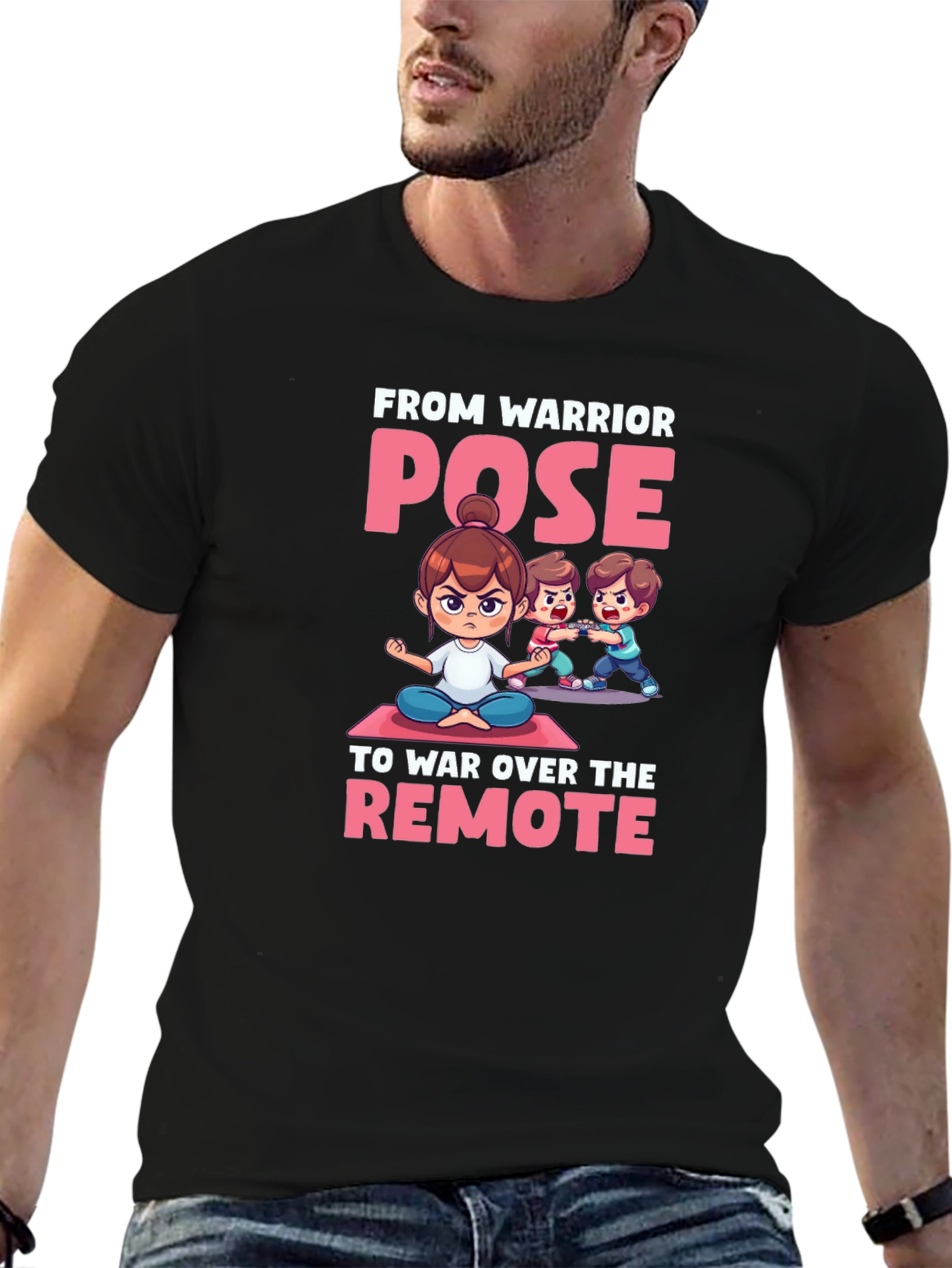 Warrior Pose Remote War T-Shirt