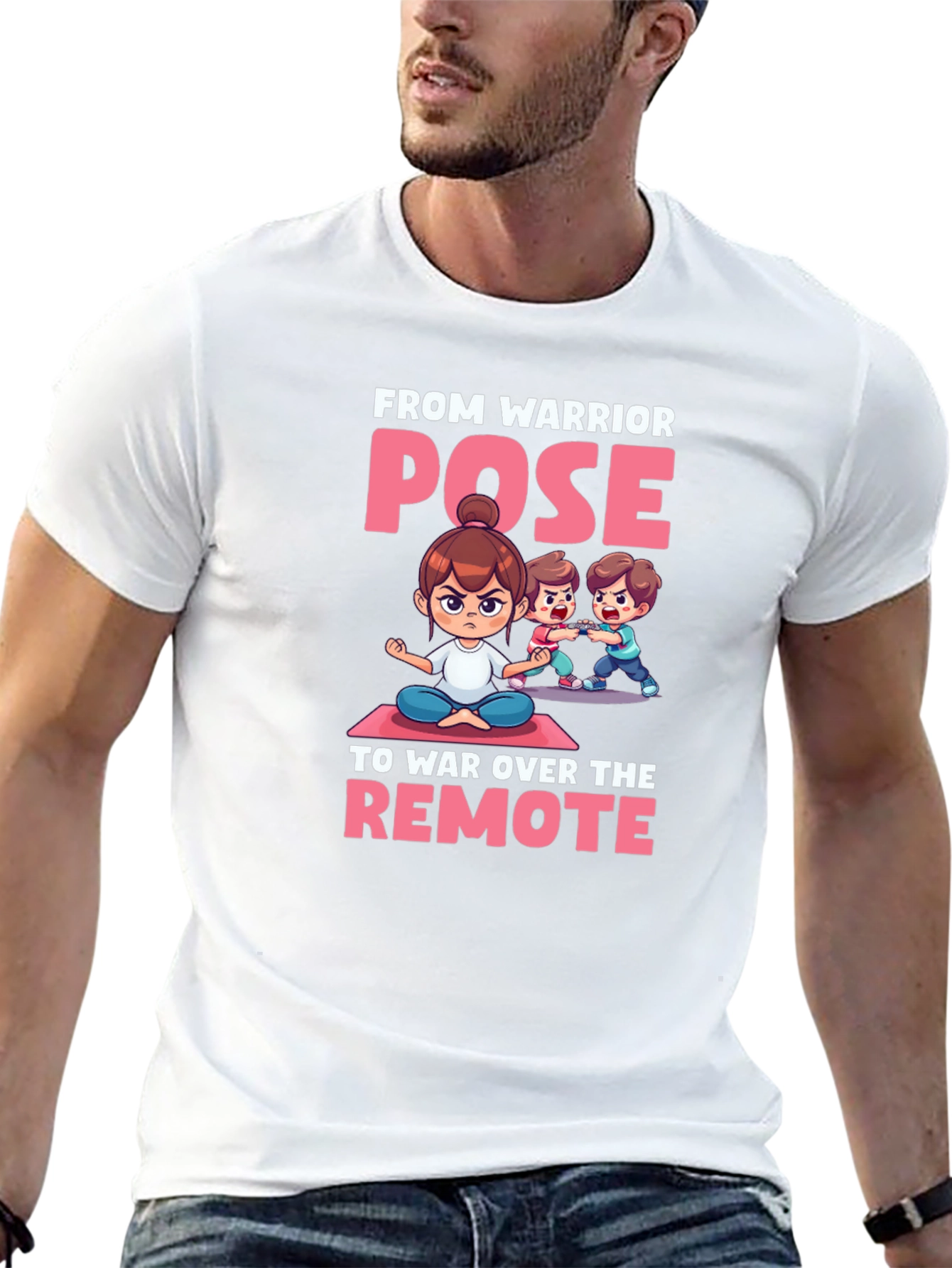 Warrior Pose Remote War T-Shirt