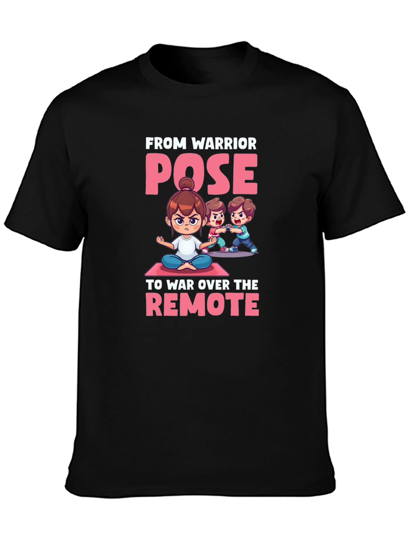 Warrior Pose Remote War T-Shirt