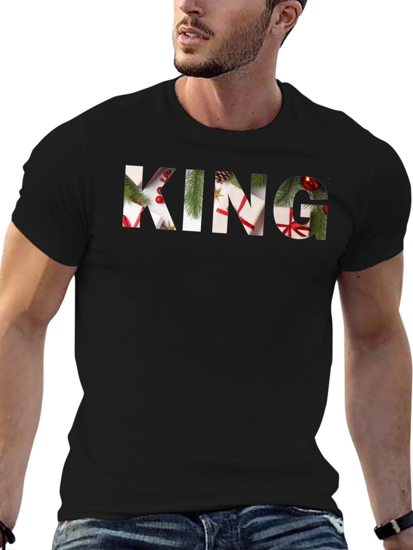 Festive Christmas King T-Shirt