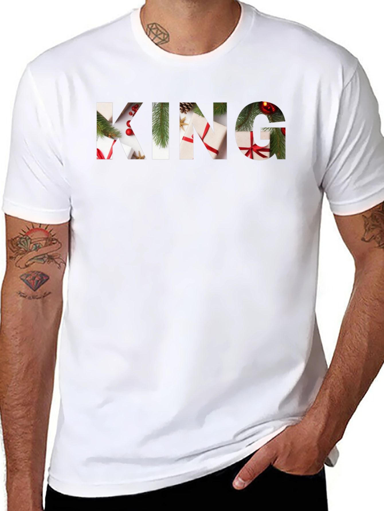 Festive Christmas King T-Shirt