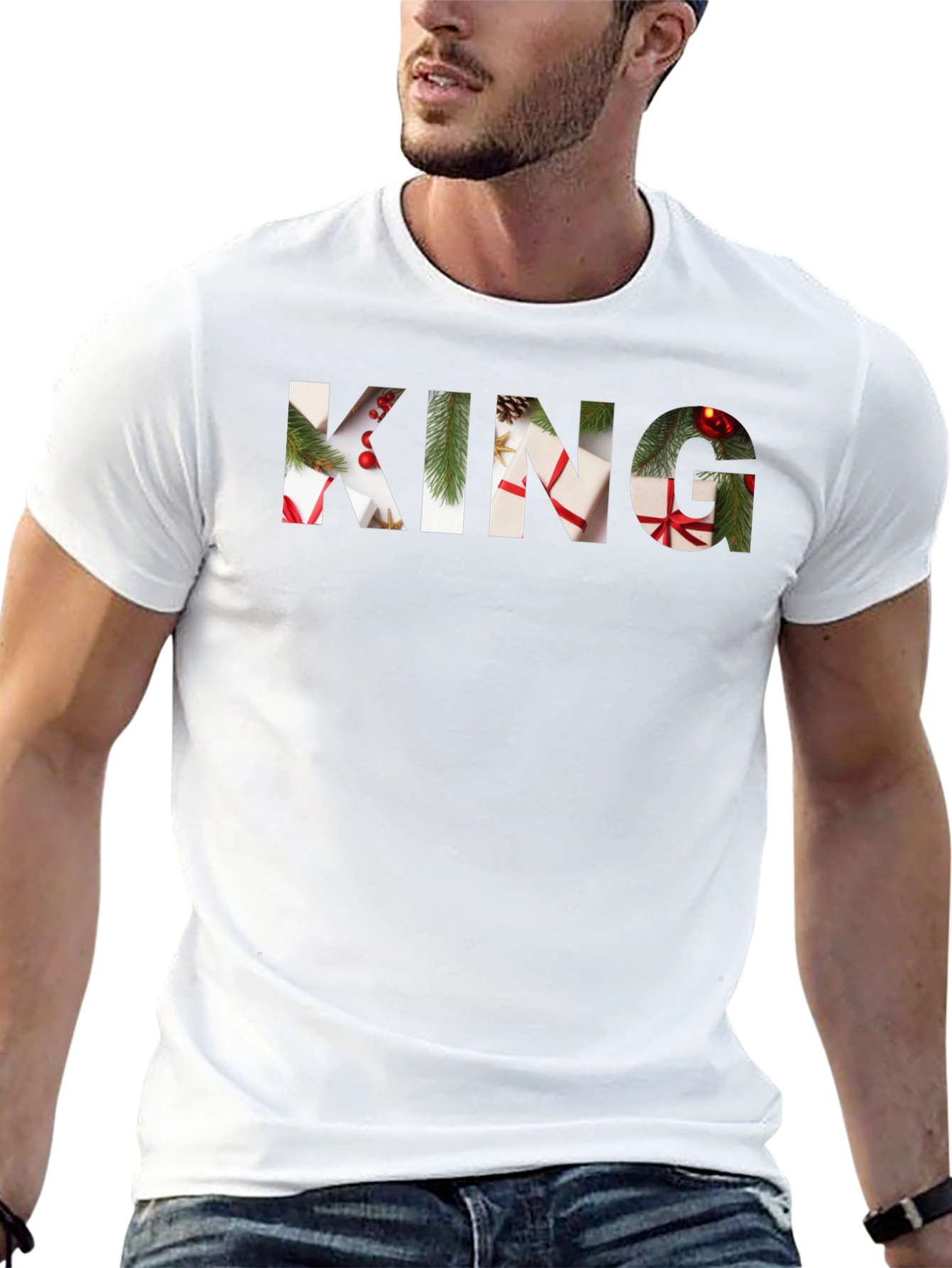 Festive Christmas King T-Shirt