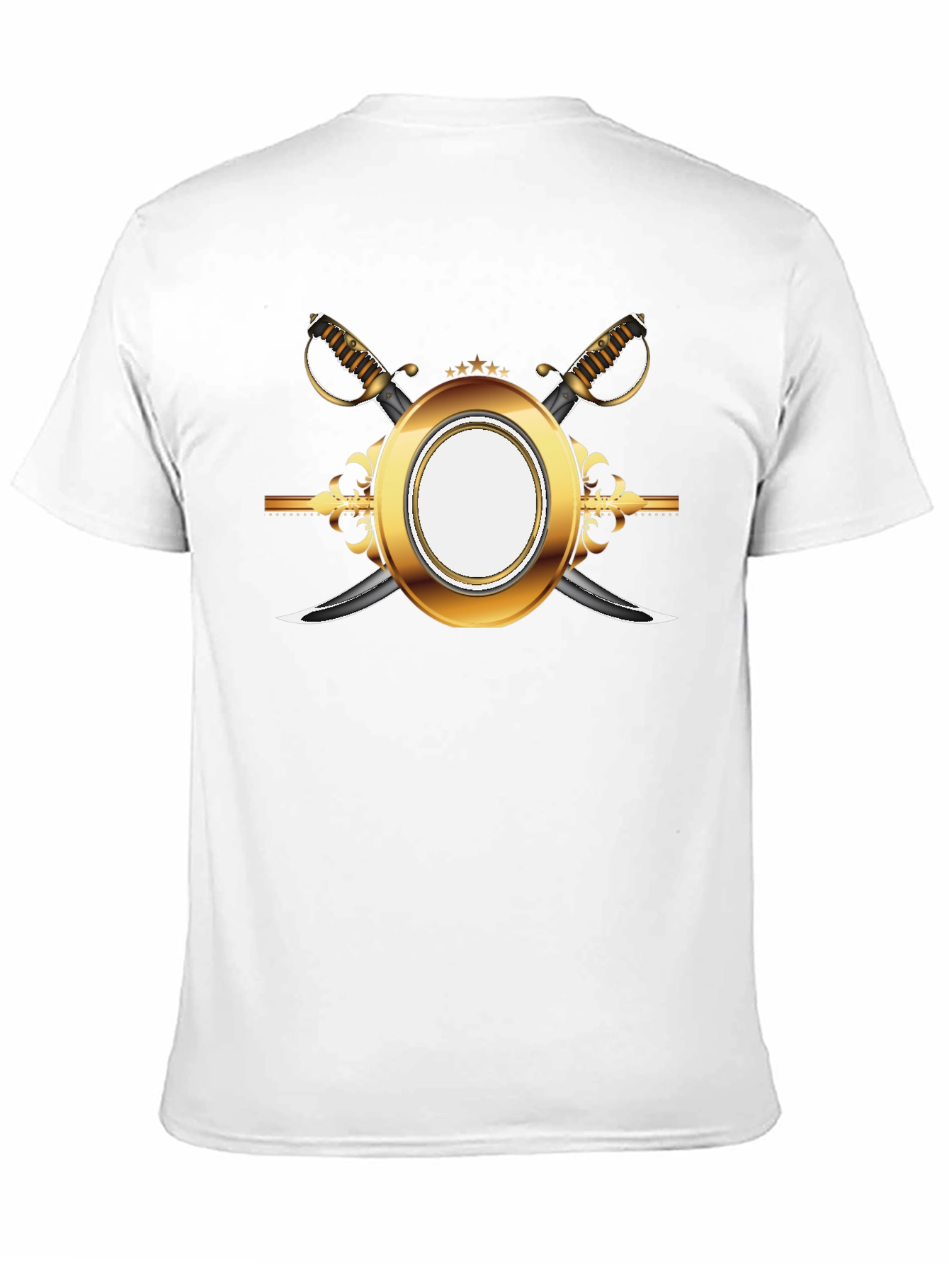 Gold Emblem Black T-Shirt