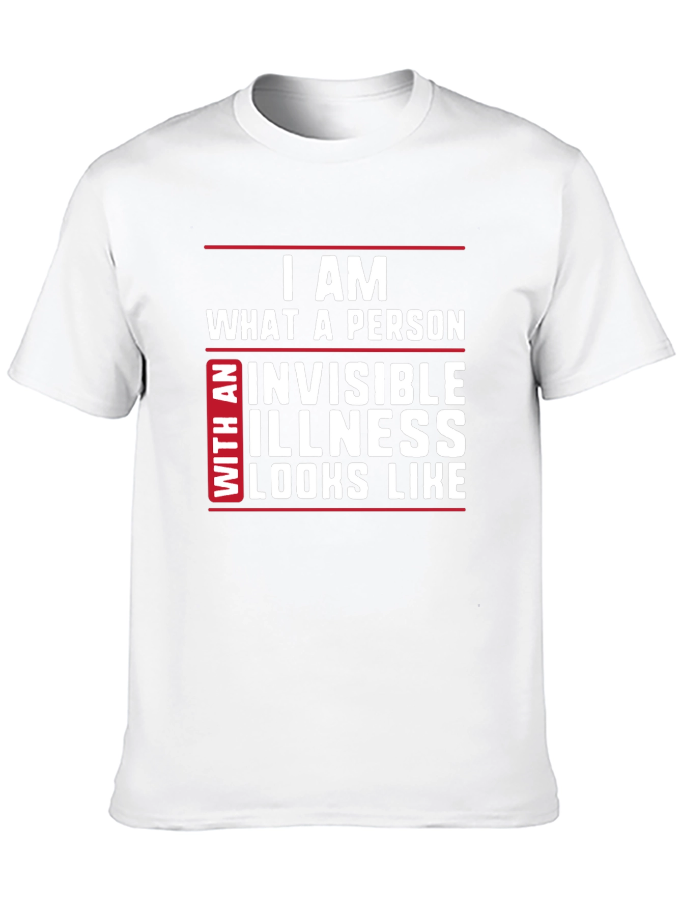 Invisible Illness Awareness T-Shirt - Black