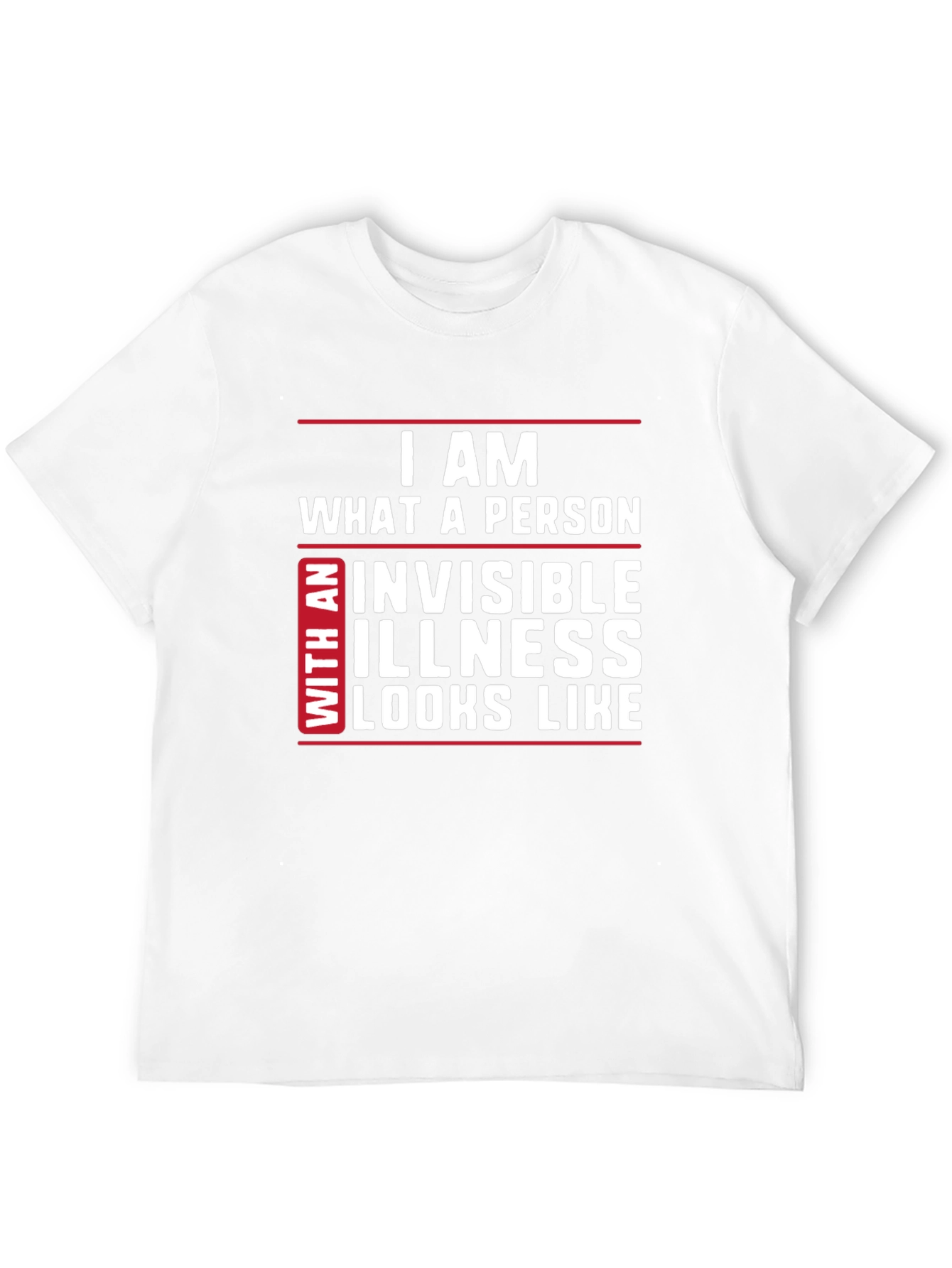 Invisible Illness Awareness T-Shirt - Black