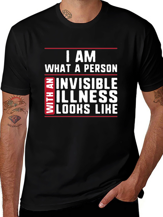 Invisible Illness Awareness T-Shirt - Black