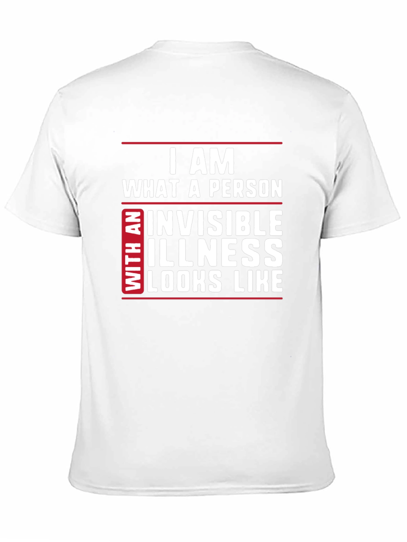 Invisible Illness Awareness T-Shirt - Black