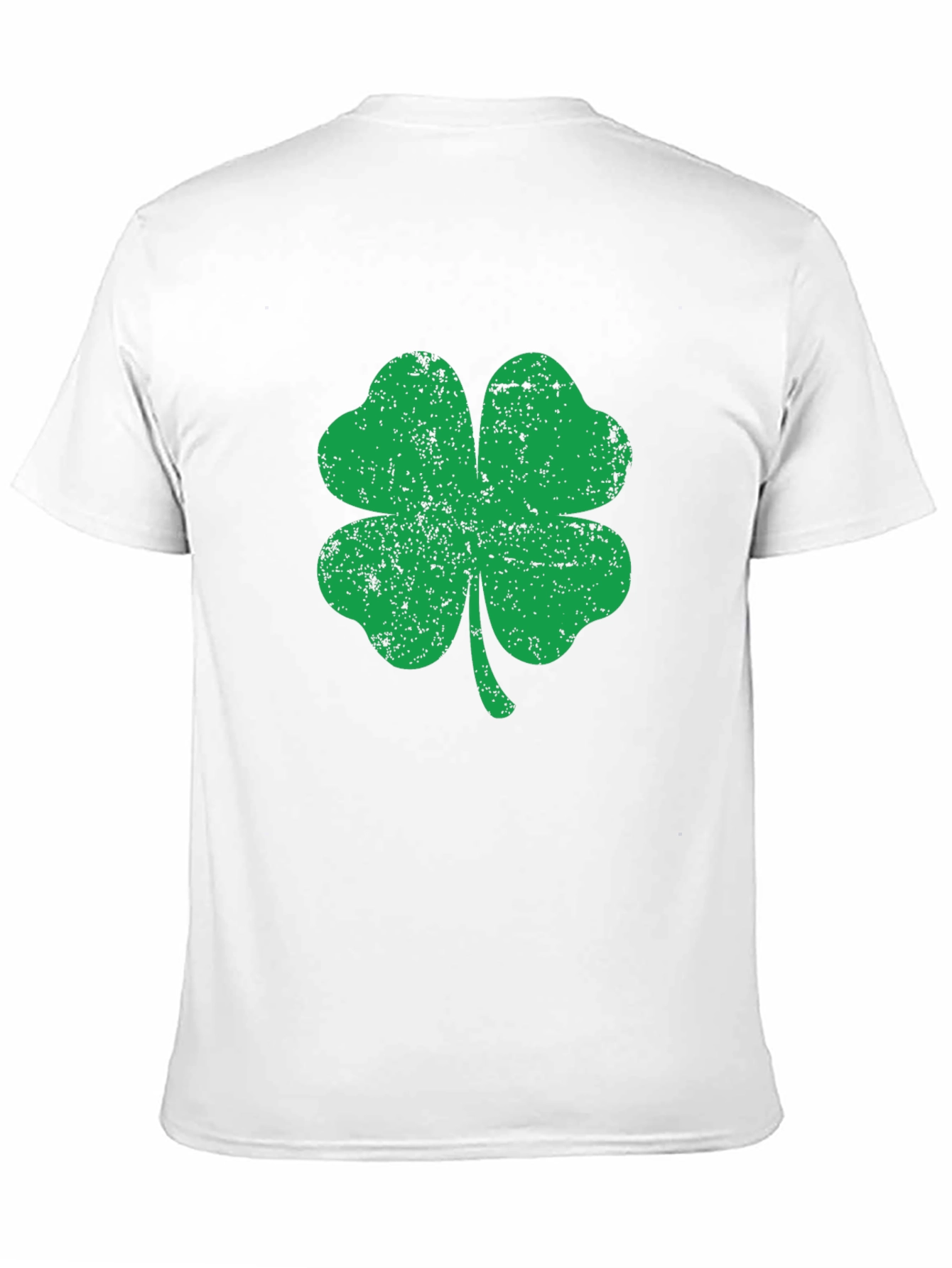 Lucky Shamrock Graphic Tee - Mens Black T-Shirt
