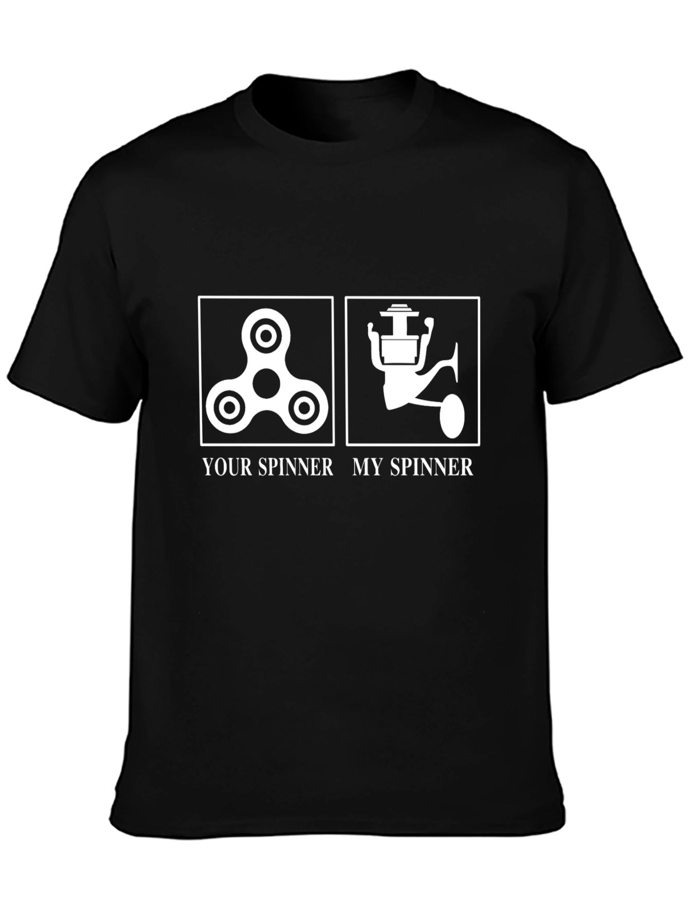 Your Spinner My Spinner Fishing T-Shirt