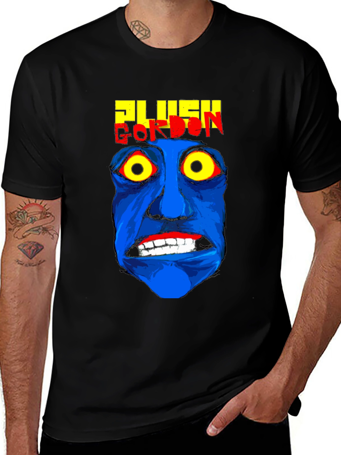 Plush Gordon T-Shirt - Bold Graphic Tee