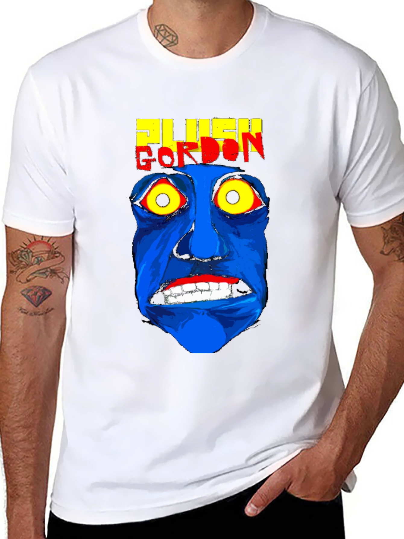 Plush Gordon T-Shirt - Bold Graphic Tee