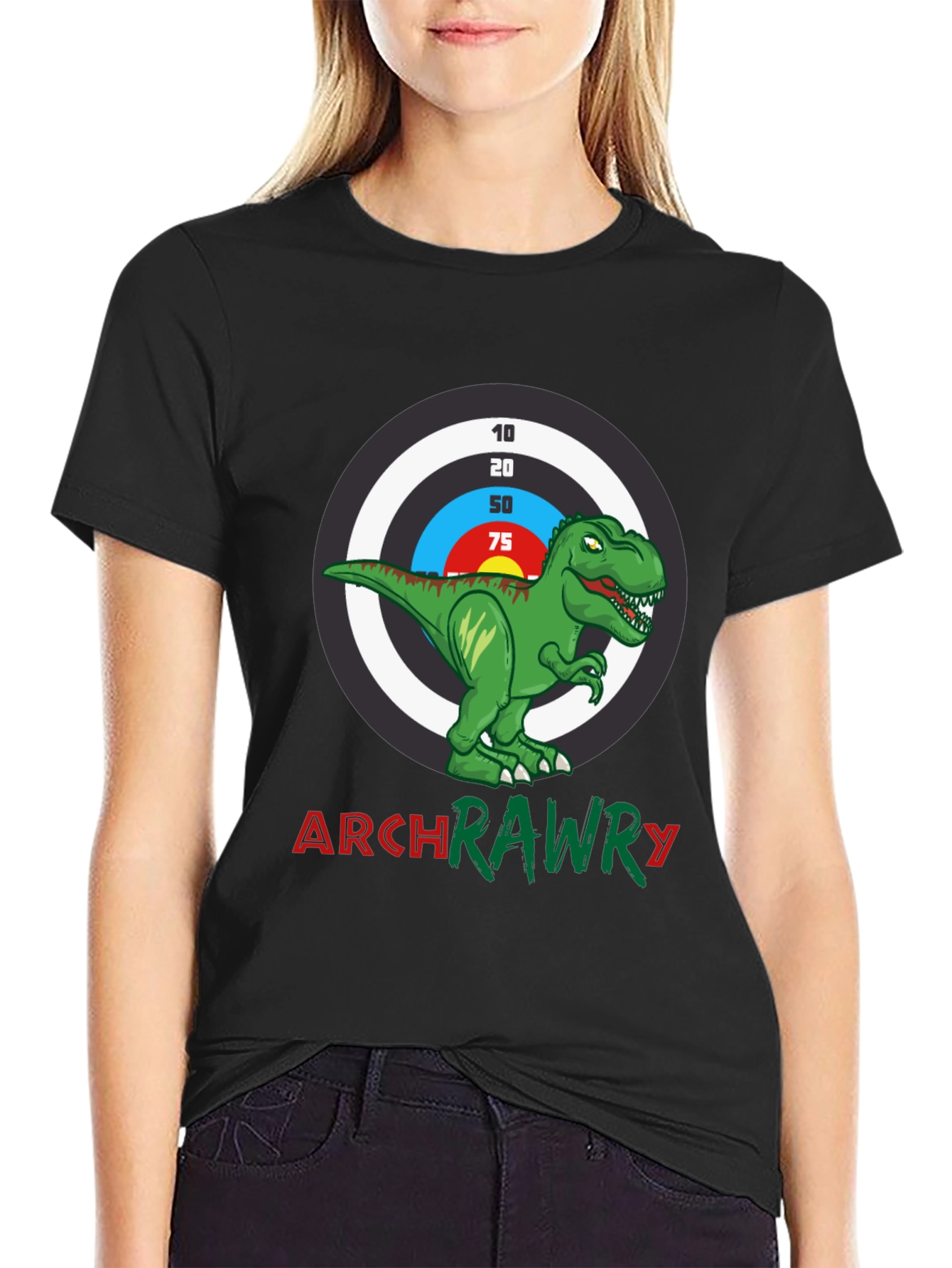 Arch Rawry T-Rex Archery T-Shirt