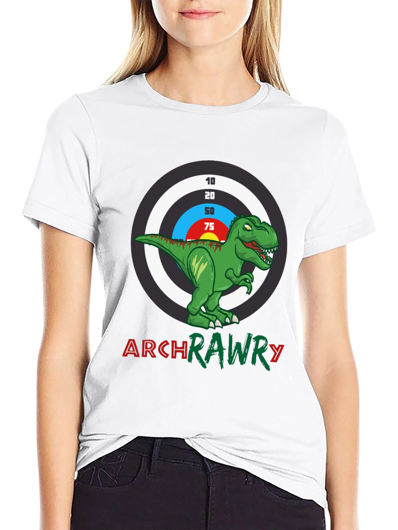 Arch Rawry T-Rex Archery T-Shirt