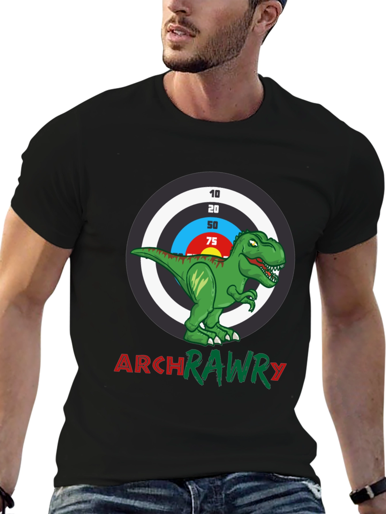 Arch Rawry T-Rex Archery T-Shirt